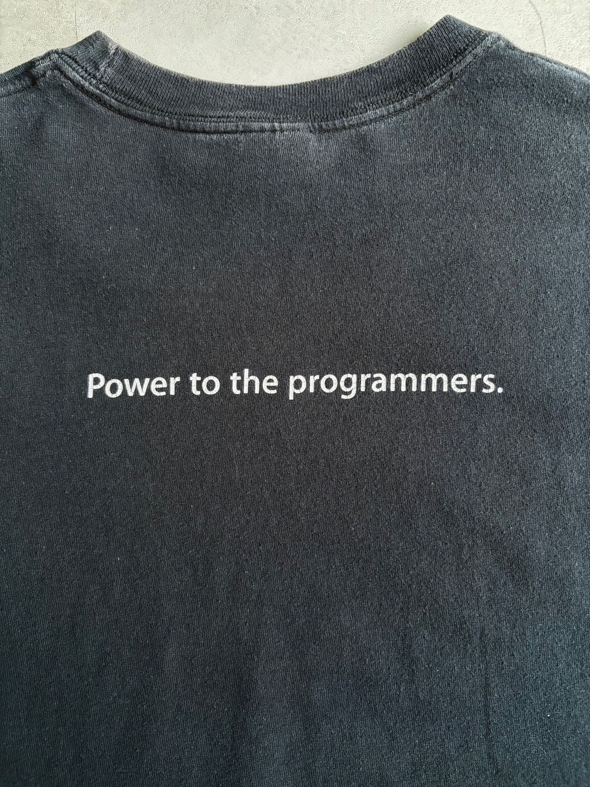 00's Apple printed t-shirt
