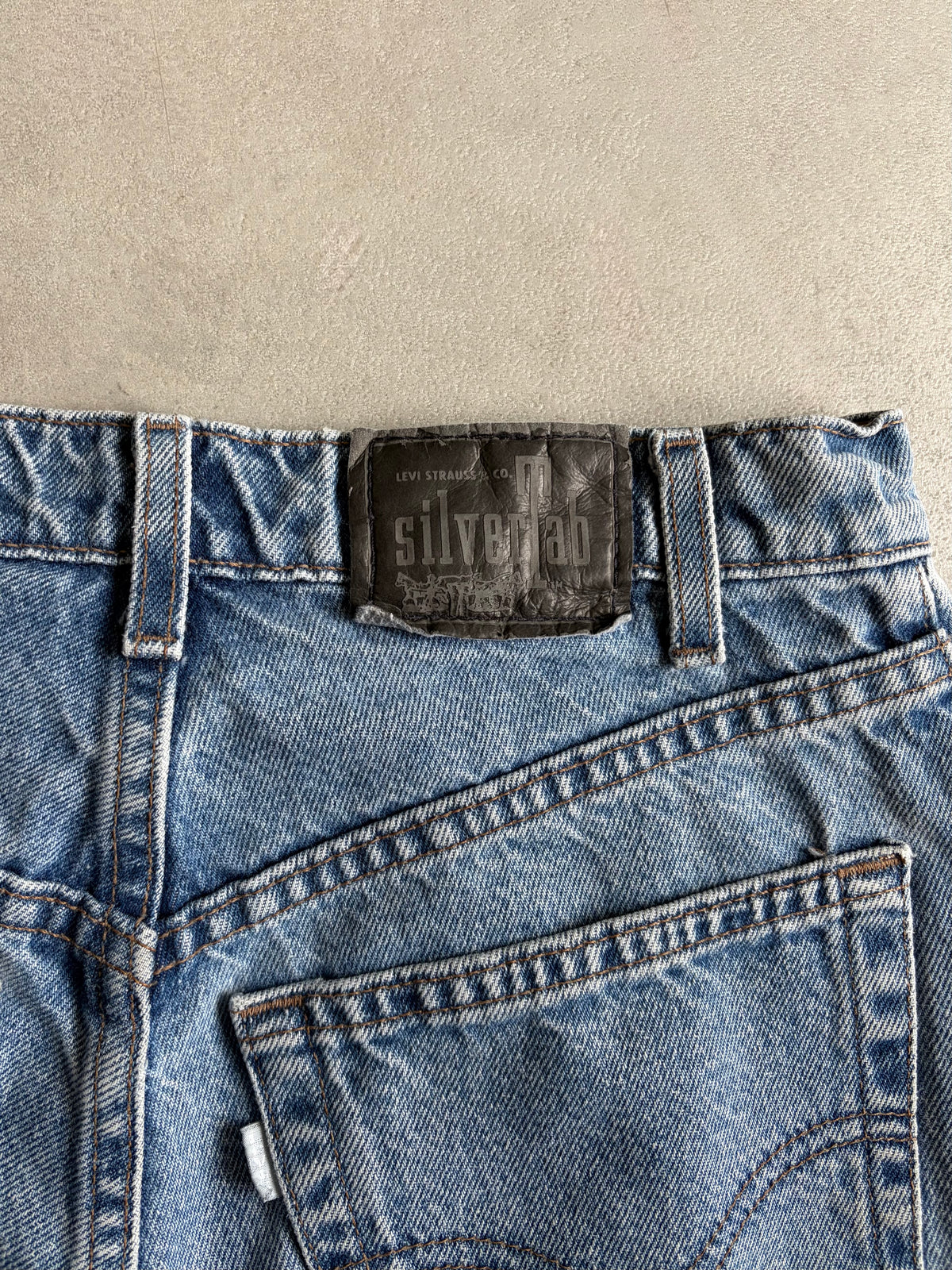 90's Levi's silverTab denim shorts “Made in USA”
