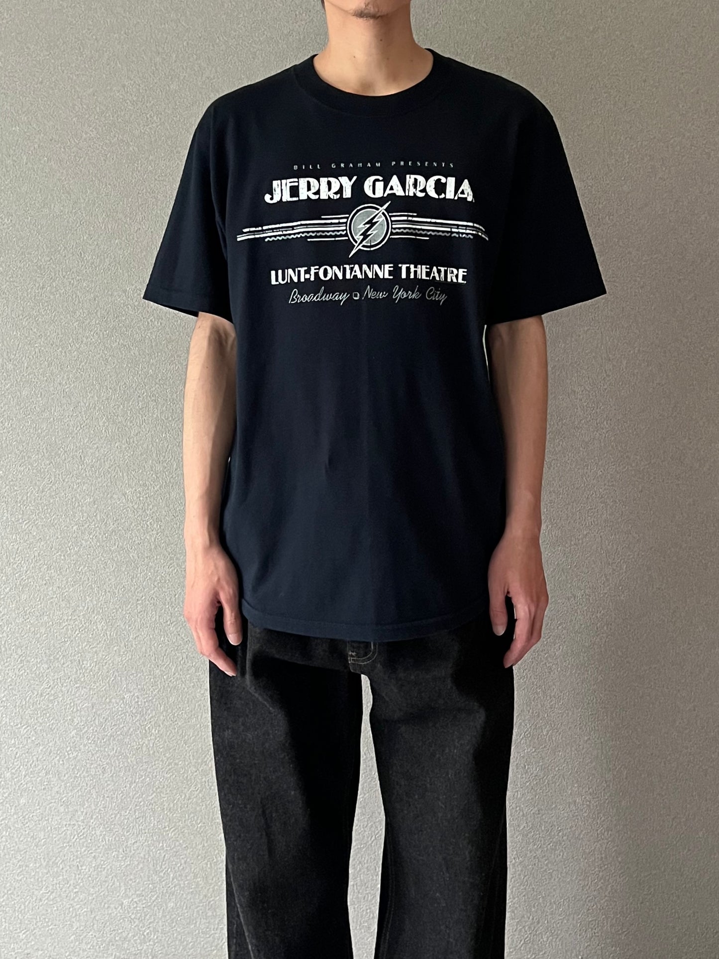 00's JERRY GARCIA LIQUID BLUE t-shirt