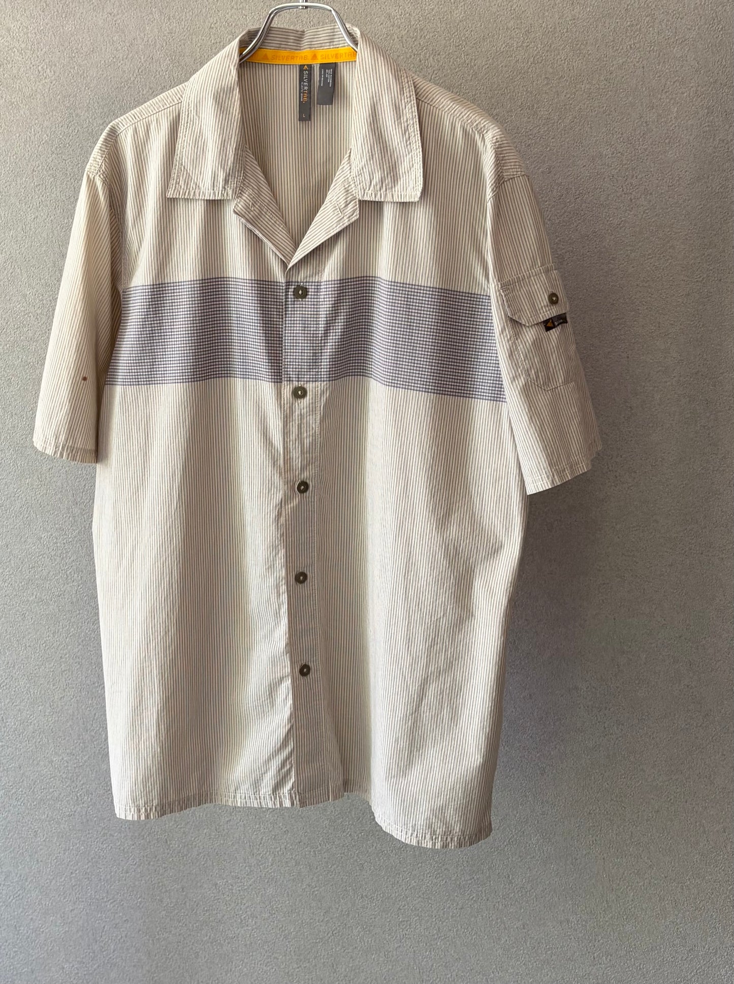 00's Levi's silverTab open collar shirt