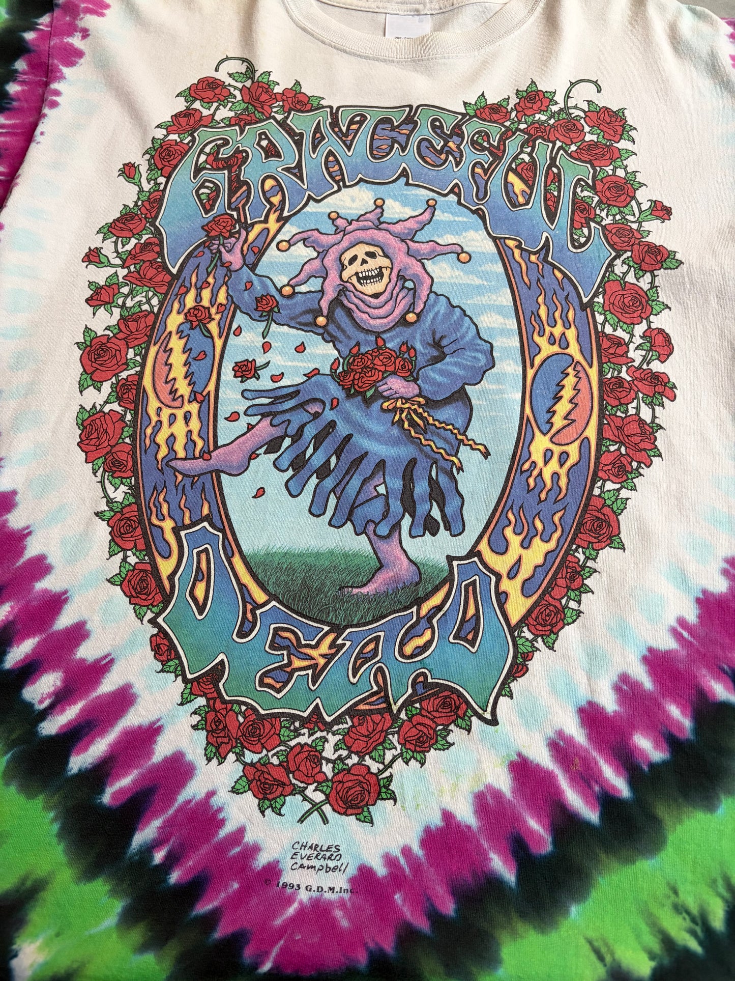 90's Grateful Dead music t-shirt