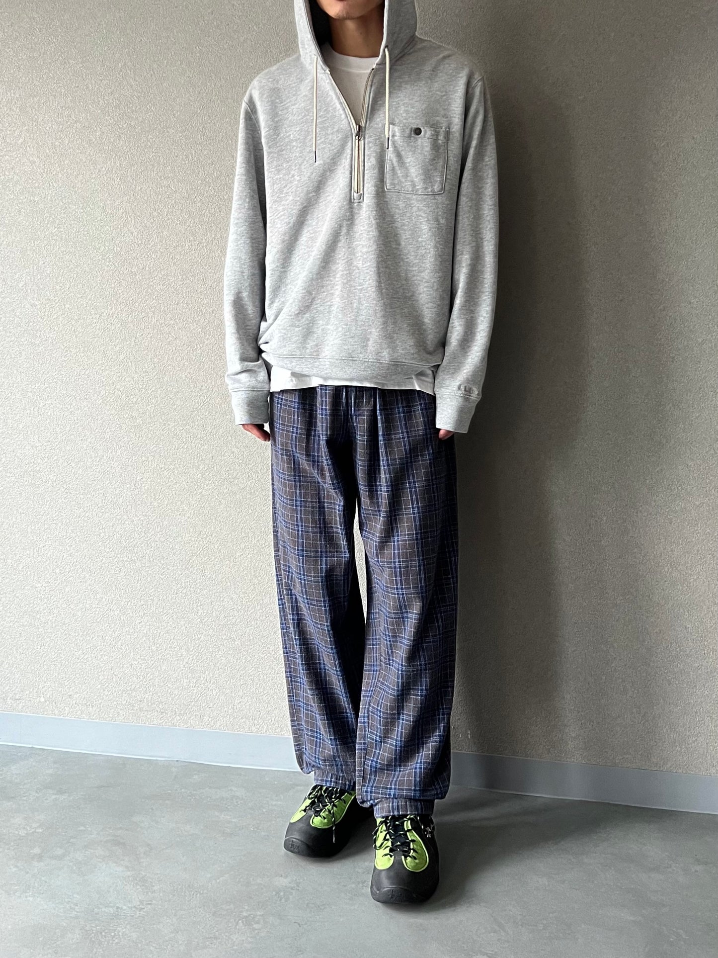 00's L.L.BEAN half zip sweat hoodie