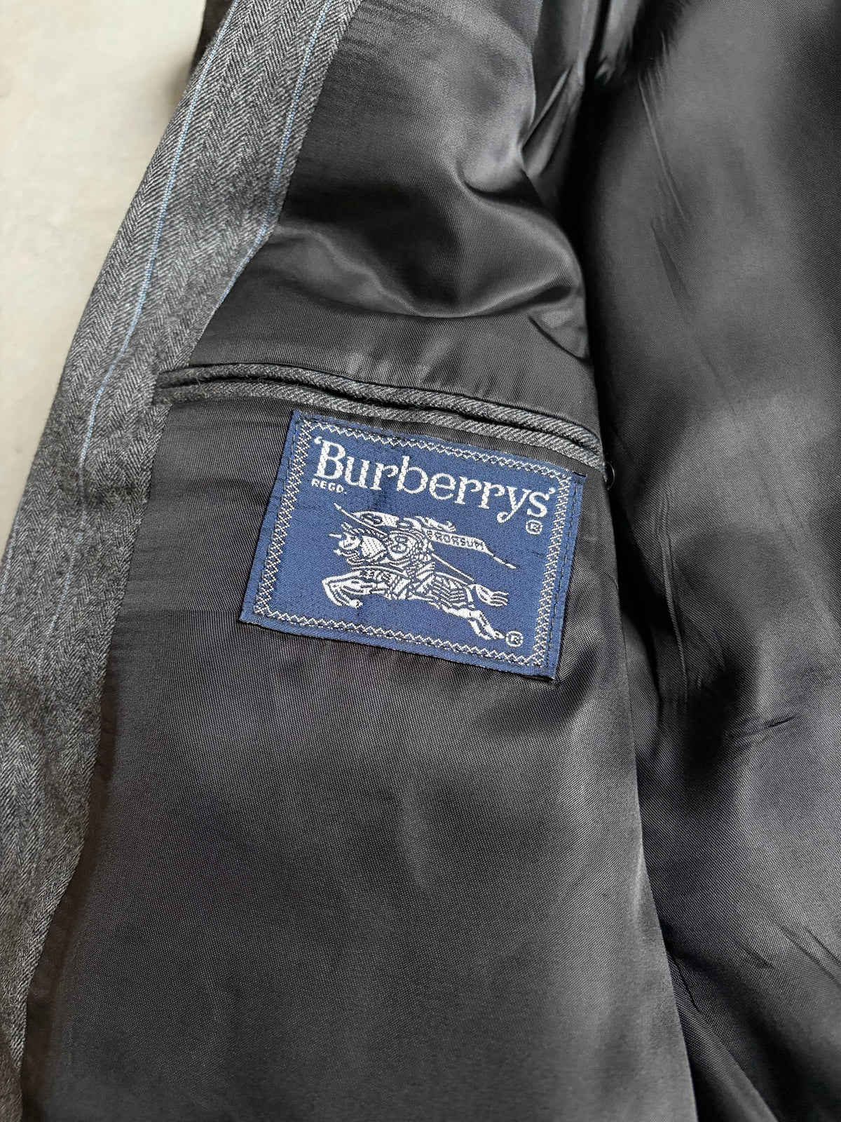 80's〜 Burberry's wool tailord jacket