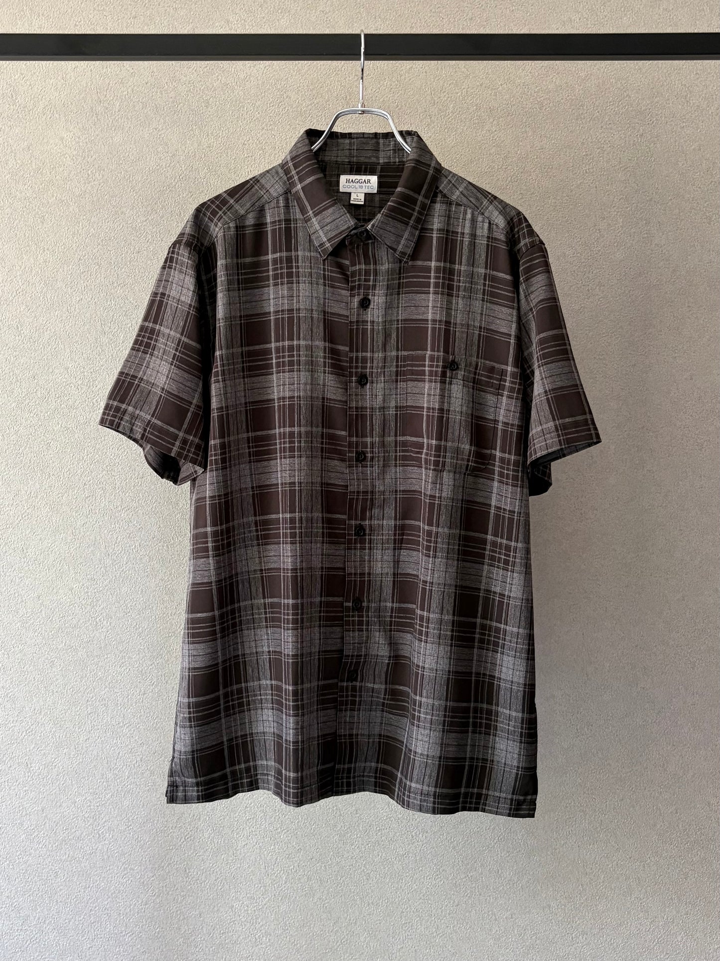 00's haggar S/S shirt
