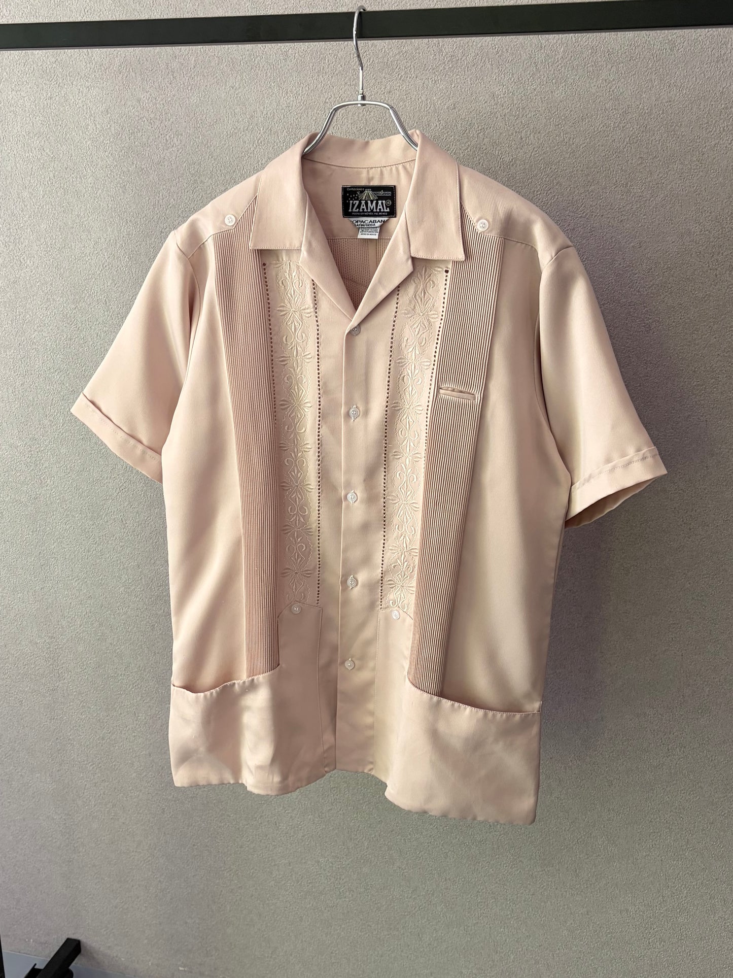 80's IZAMAL S/S guayabera shirt