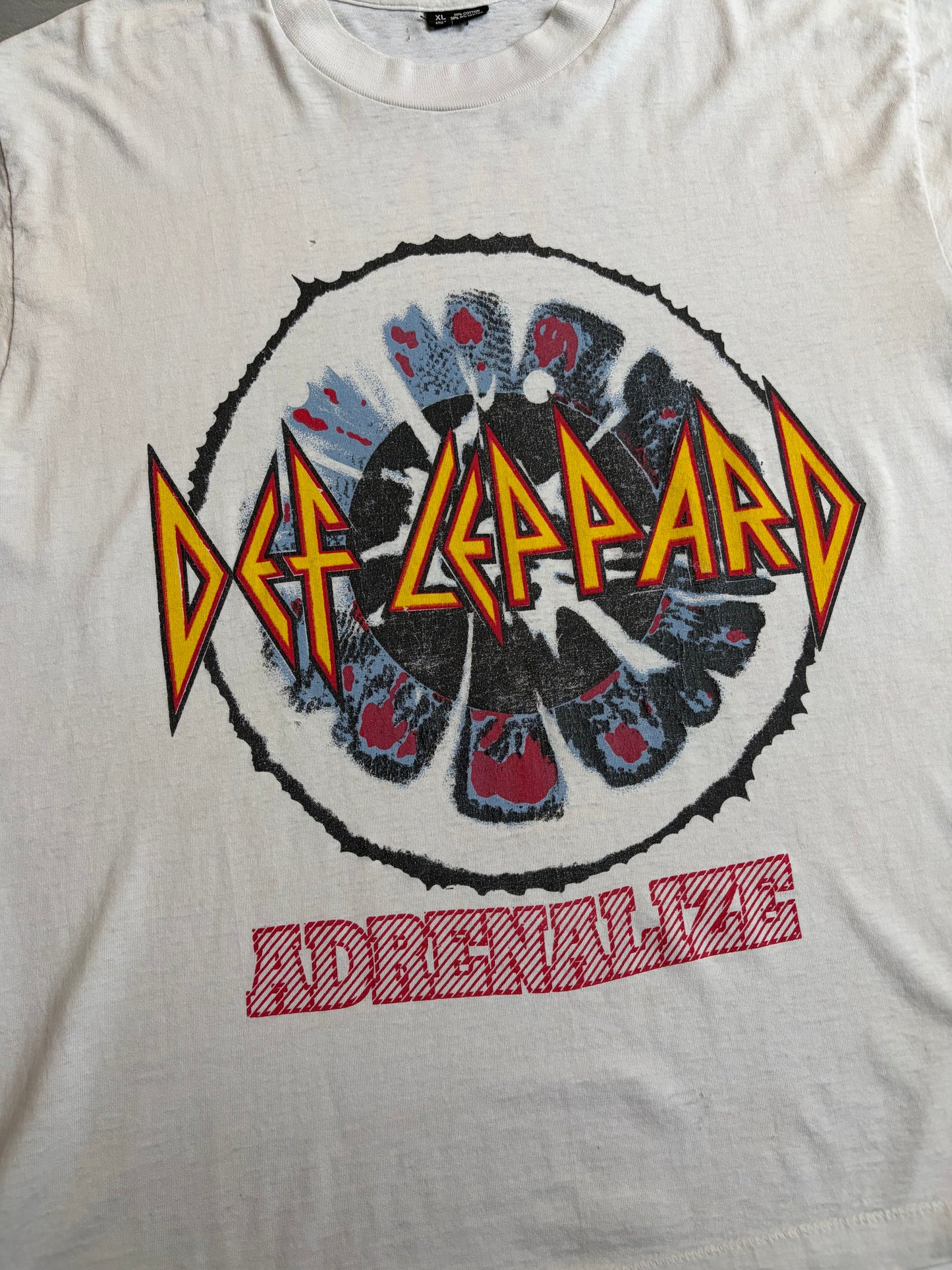 90's Def Leppard music t-shirt "Made in USA"