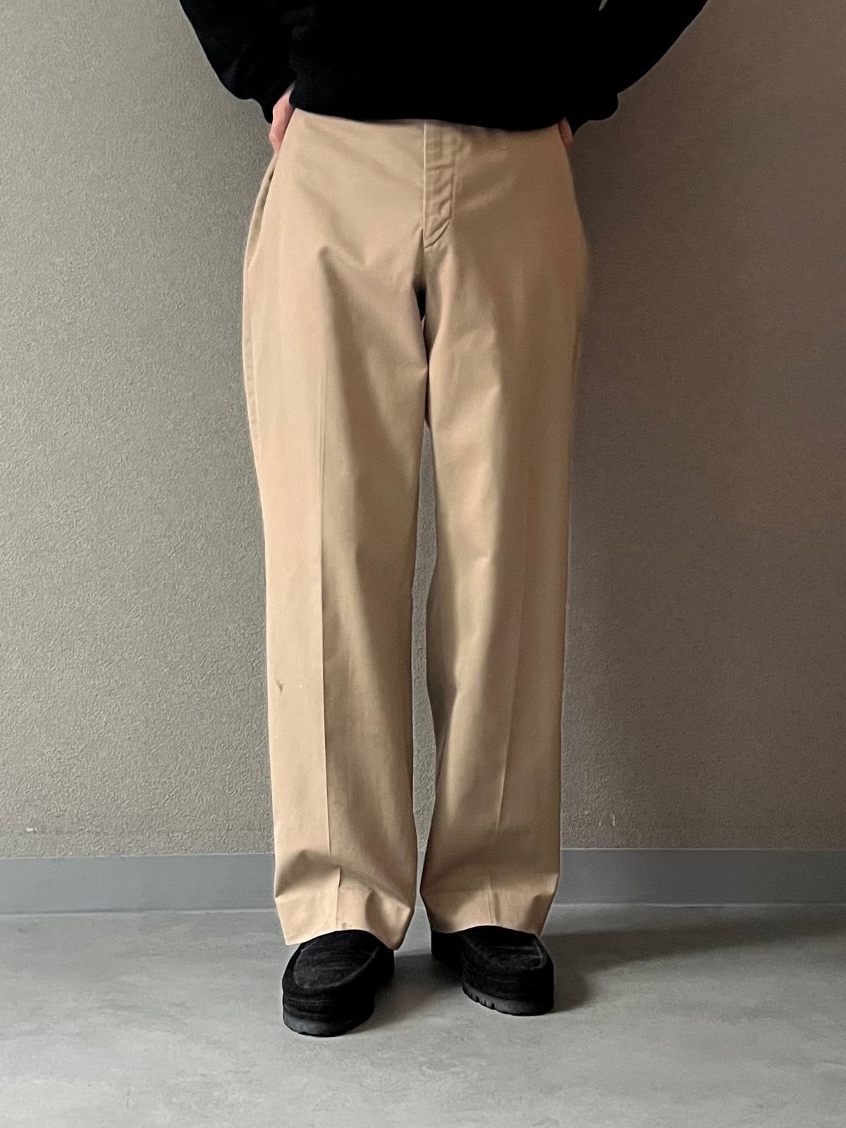 80's〜 US. NAVY chino pants “Made in USA”