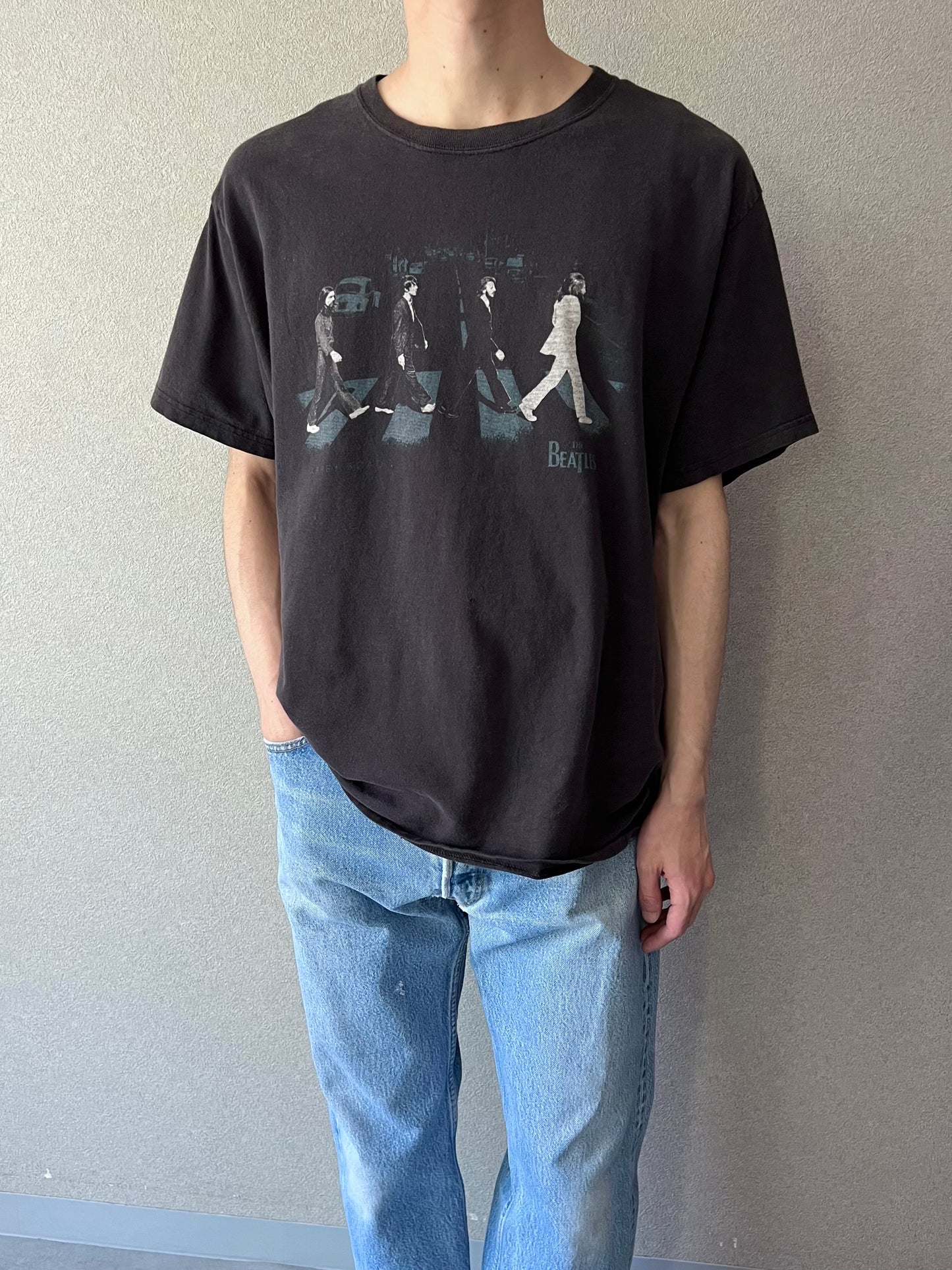 00's The Beatles music t-shirt