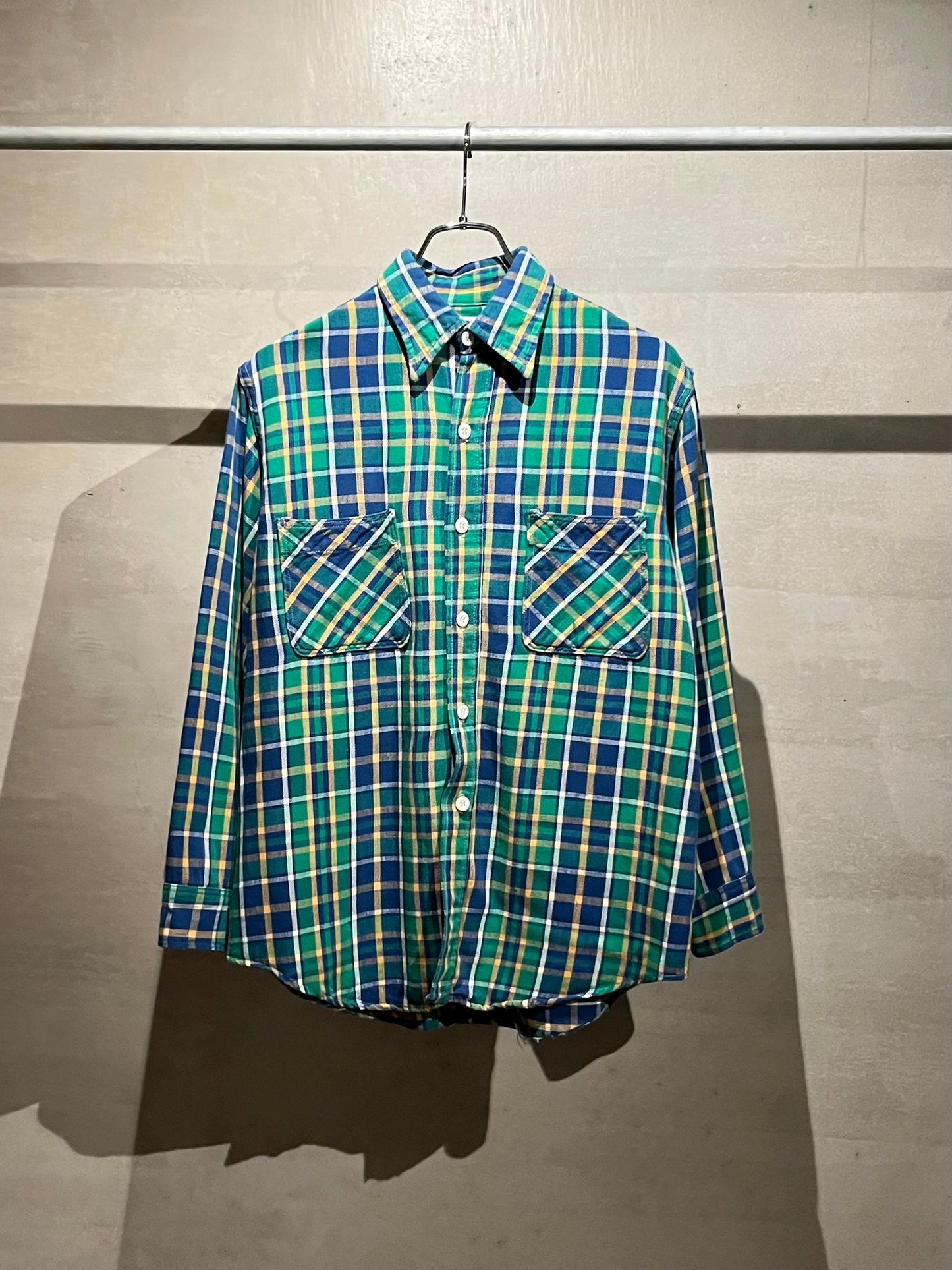 70's BIG MAC flannel shirt