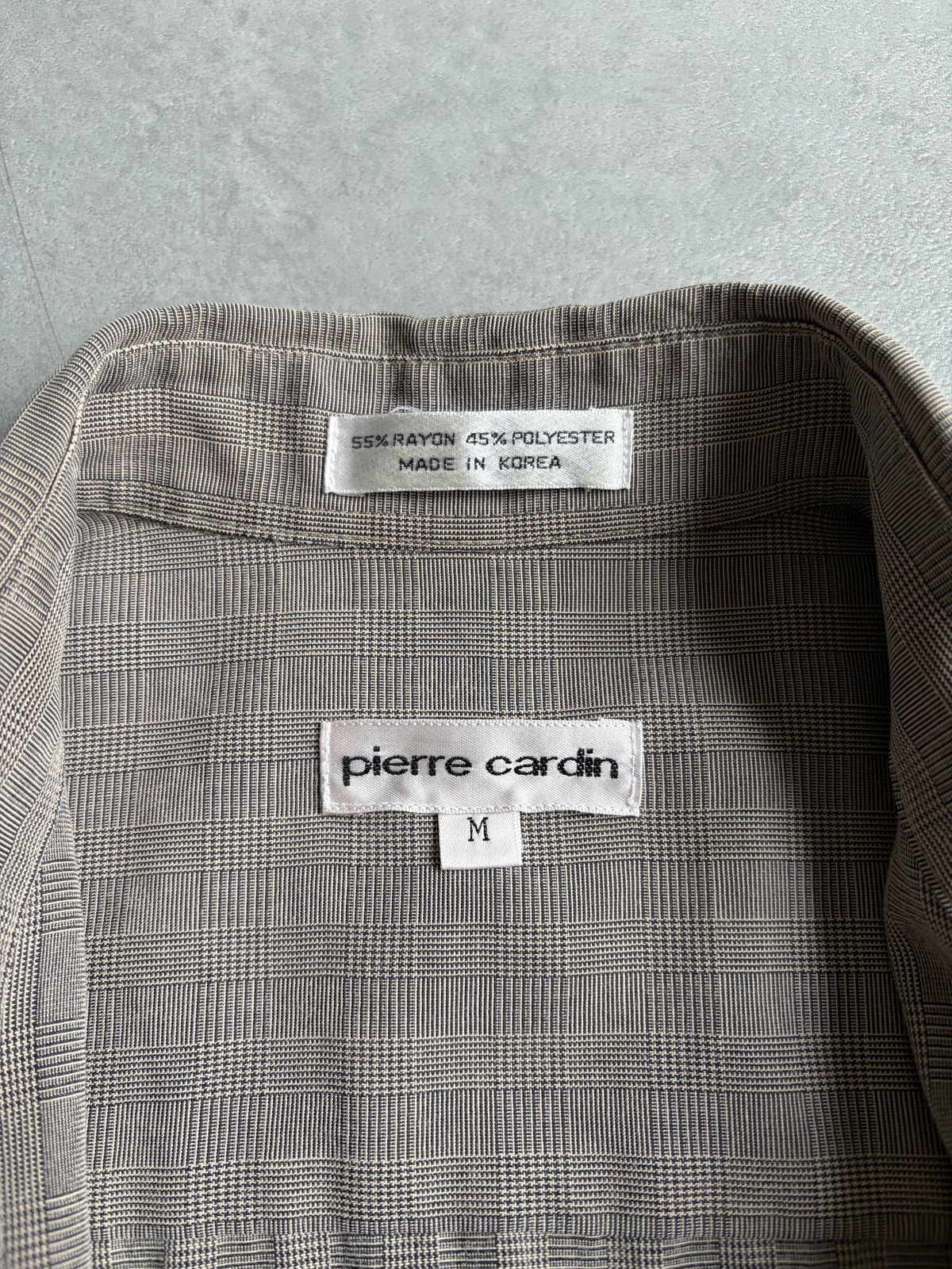 90's pierre cardin rayon shirt