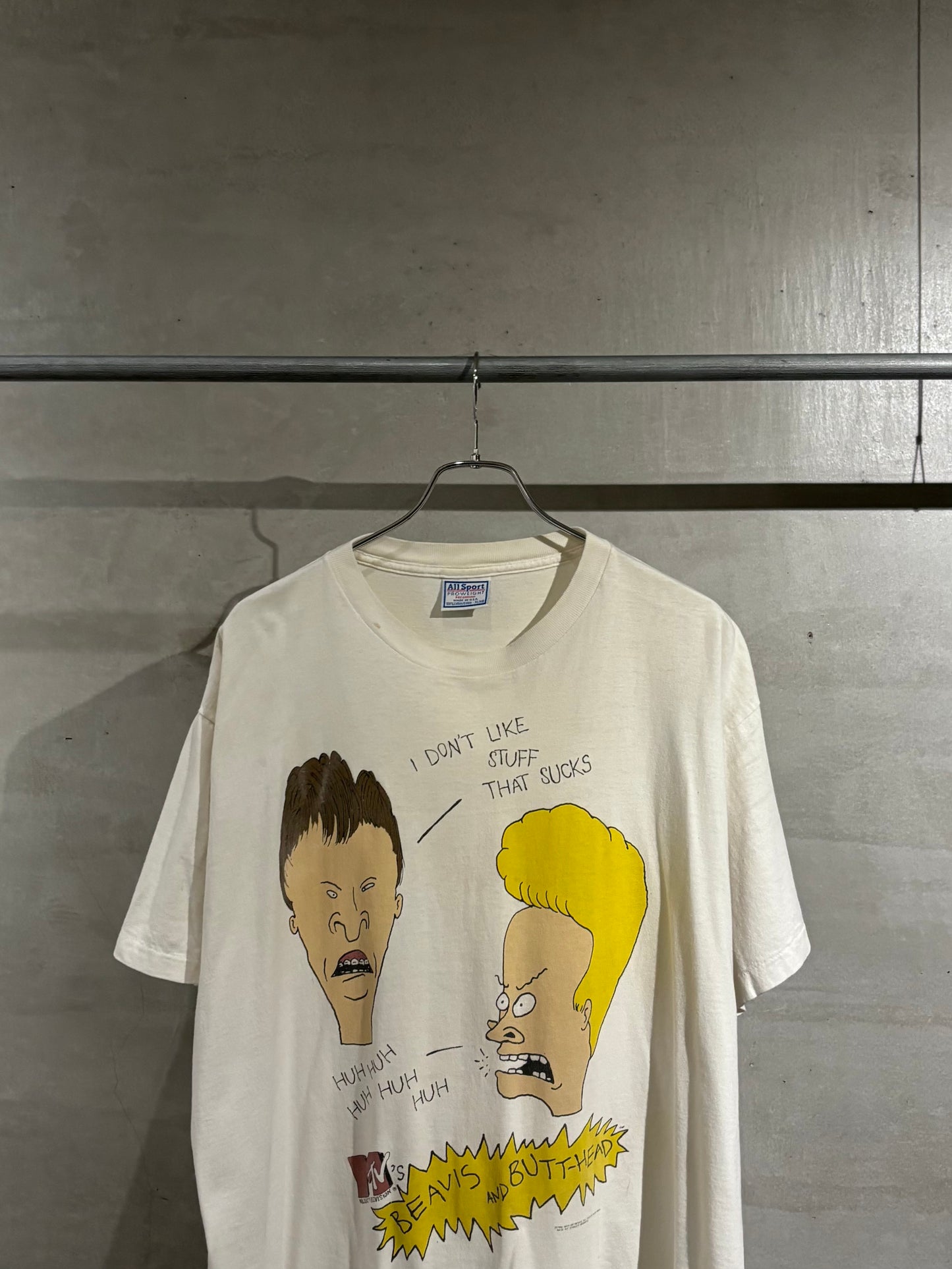 90's Beavis and Butt-Head printed t-shirt “Made in USA”