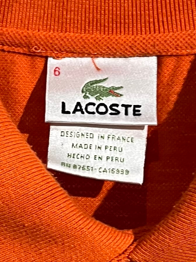 90's LACOSTE polo shirt