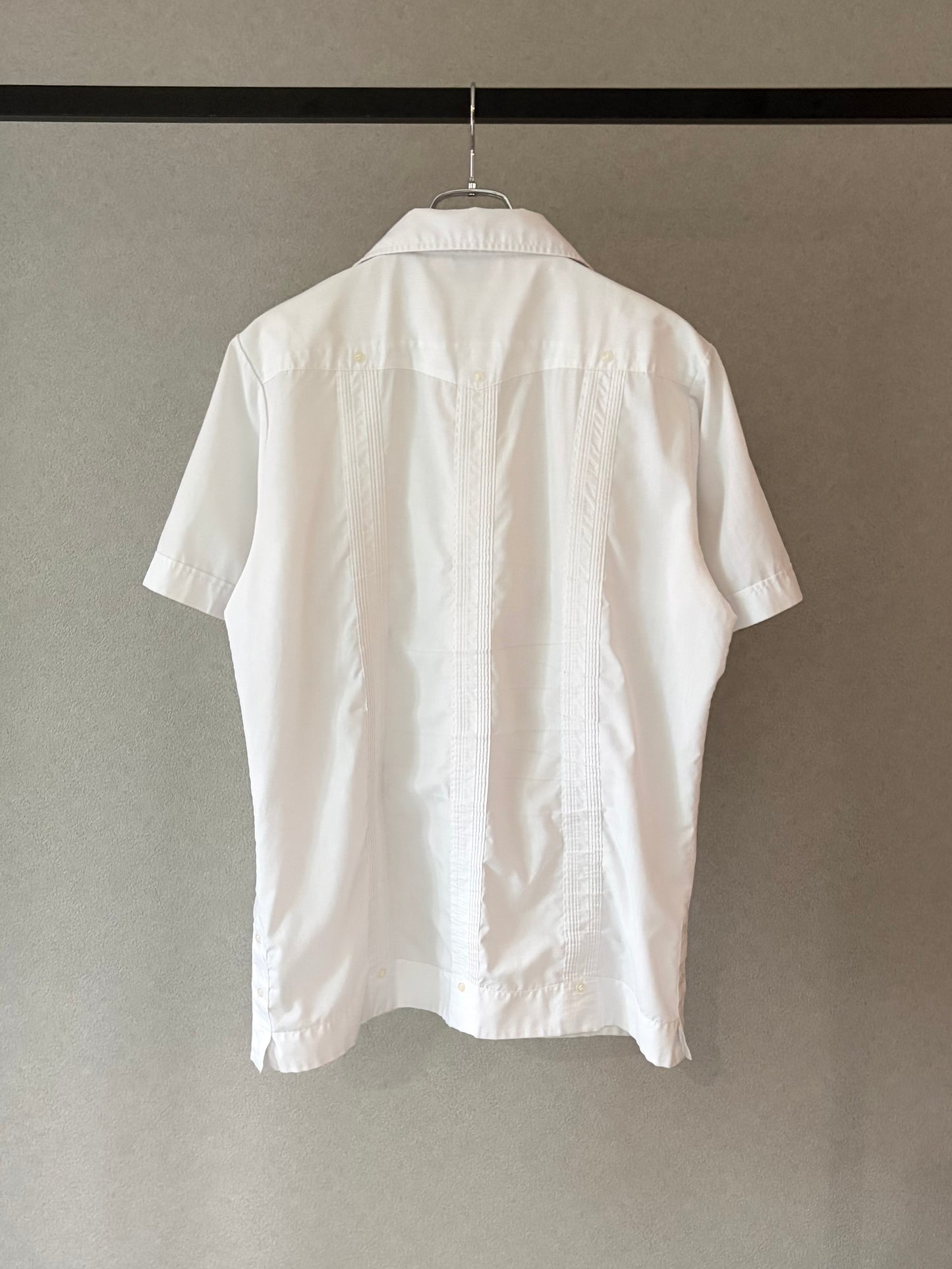 80's ROMANI S/S guayabera shirt