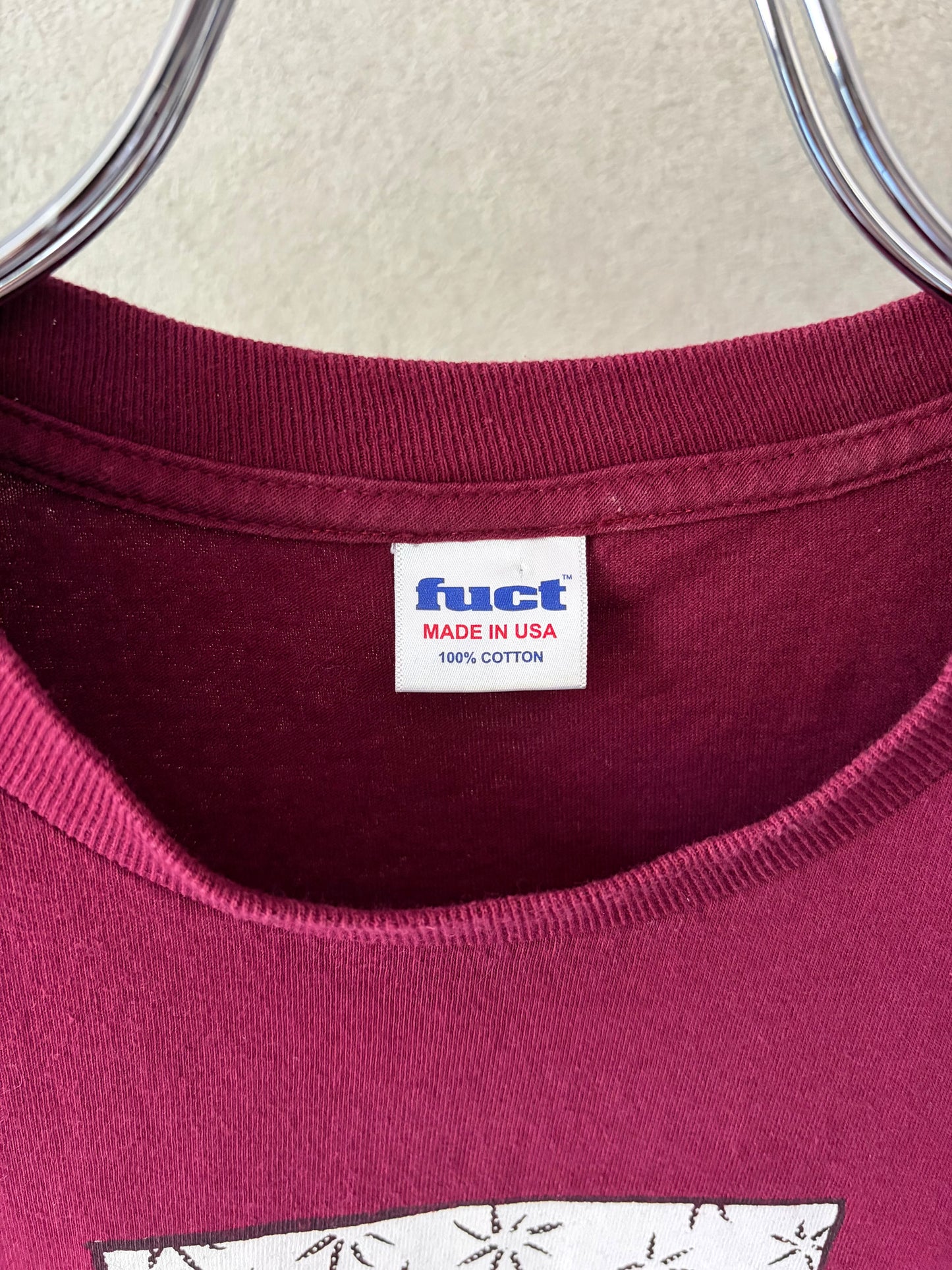 00's FUCT printed t-shirt “Made in USA”
