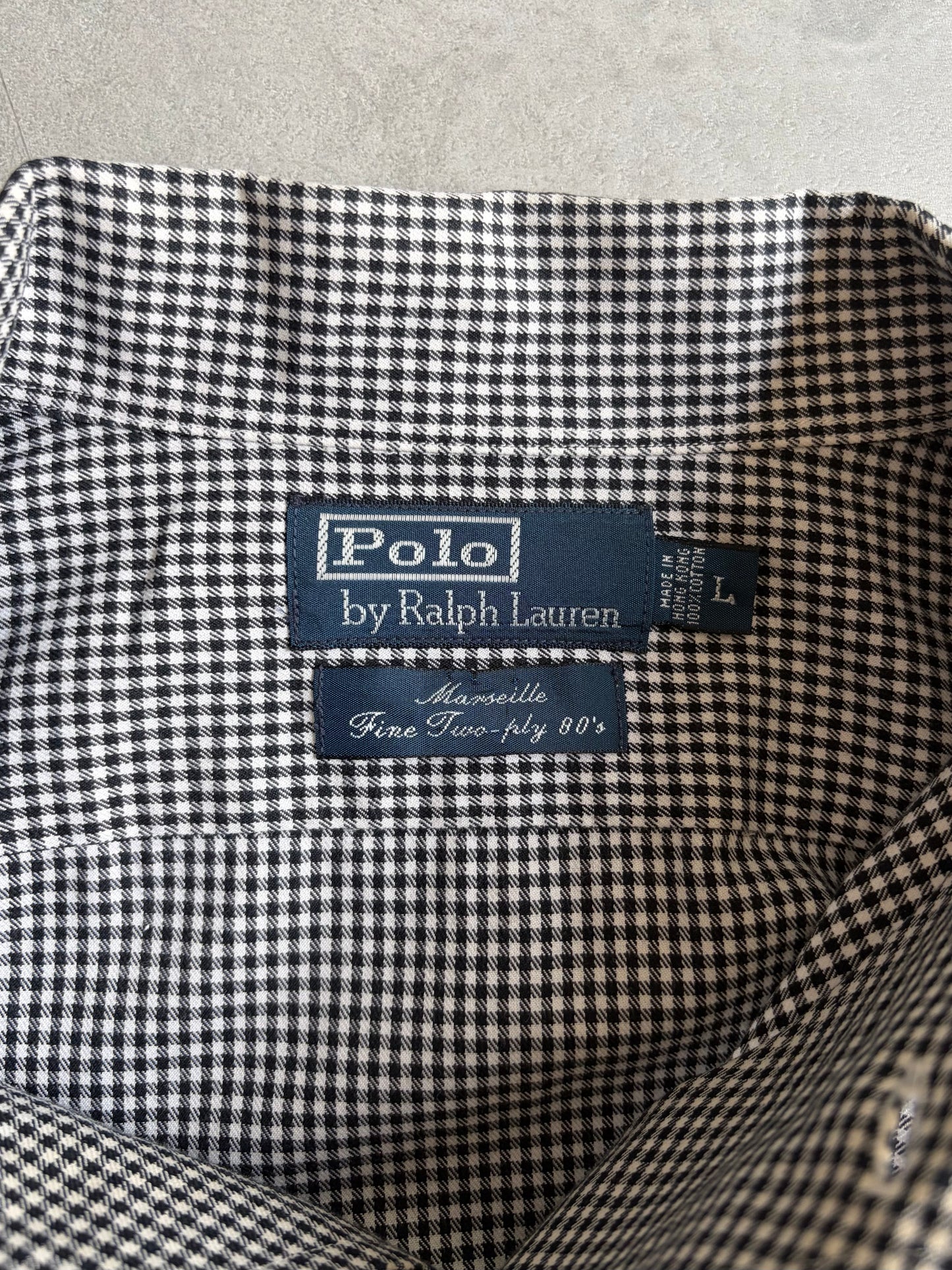 90's〜 Polo Ralph Lauren shirt "MARSEILLE"