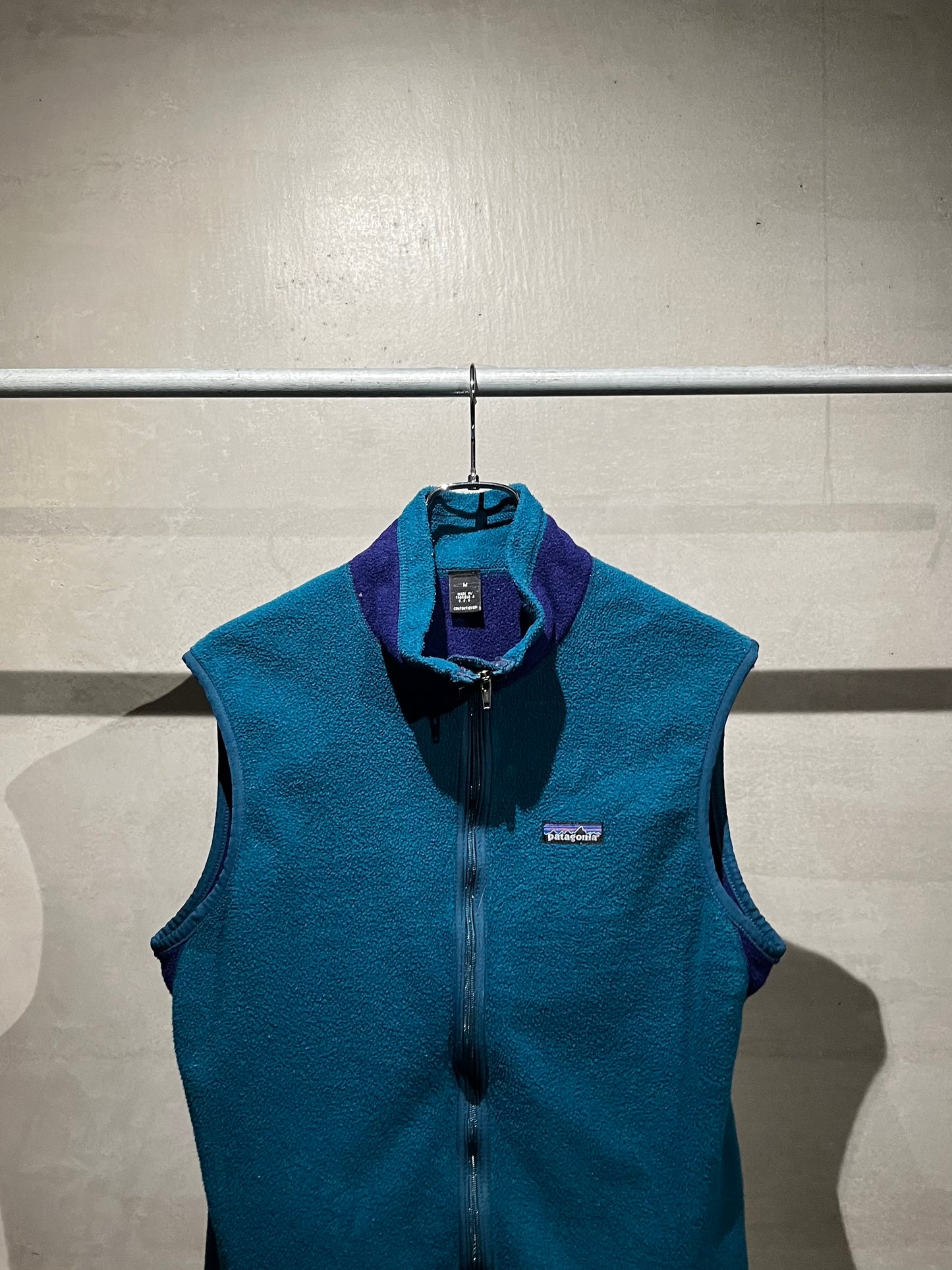 90's patagonia fleece vest "MADE in USA"