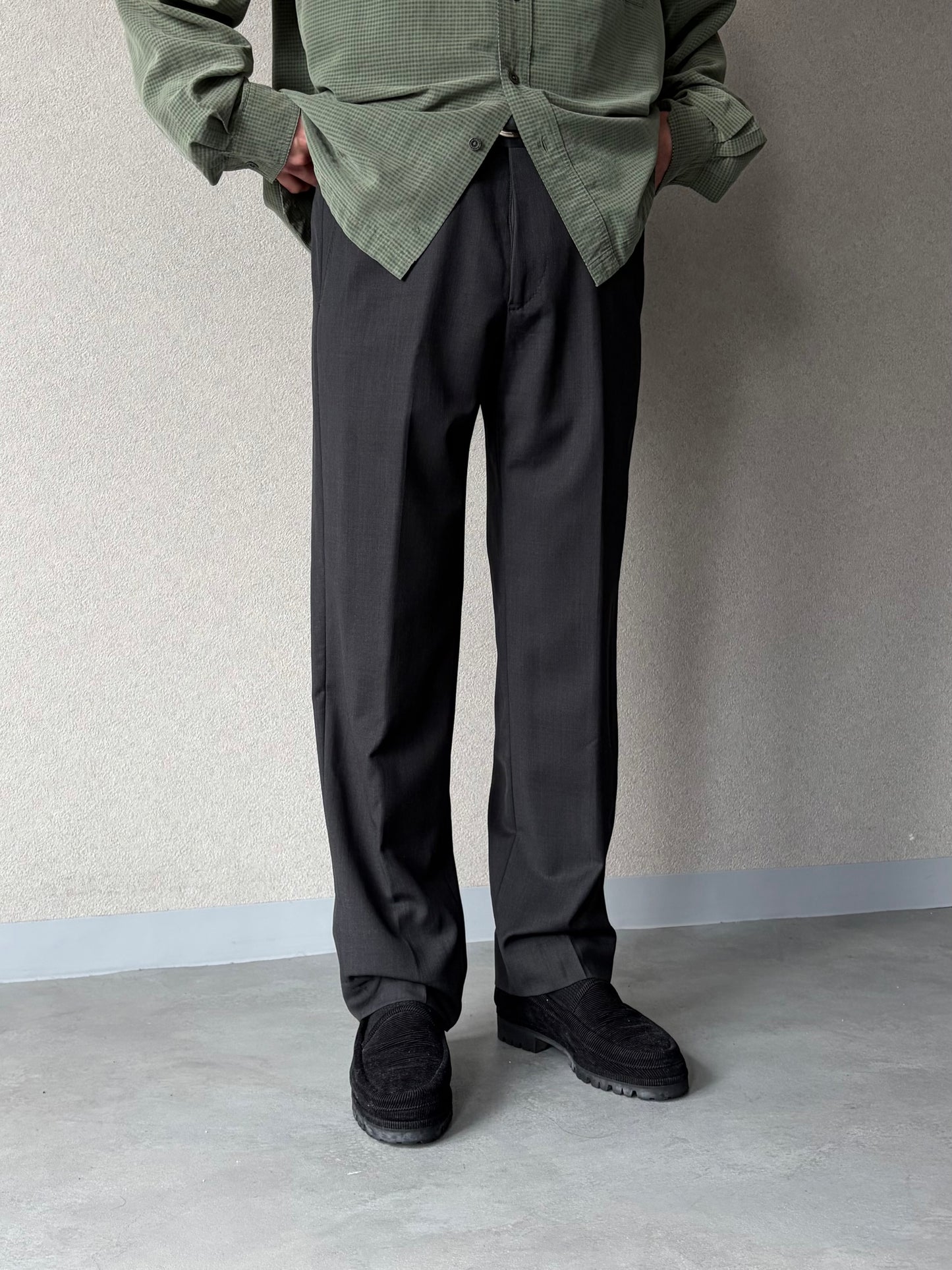 90's ARMANI COLLEZONI wool slacks