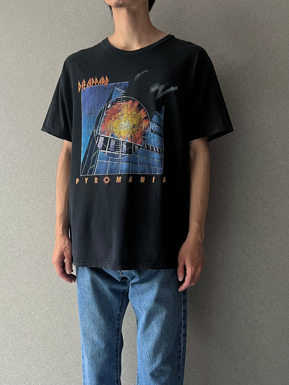 90's〜 DEF LEPPARD music t-shirt