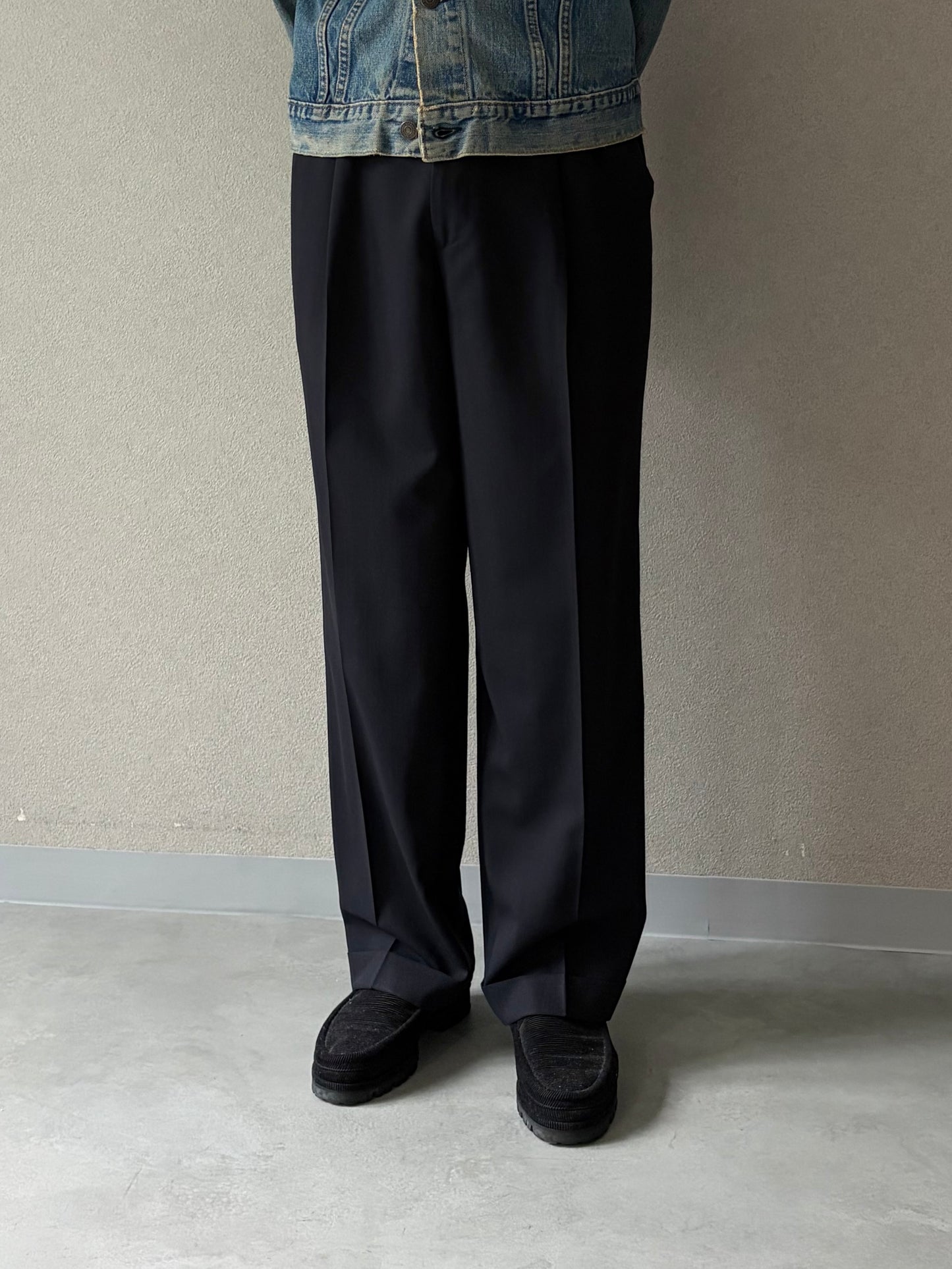 00's PRONTO-UOMO wool slacks