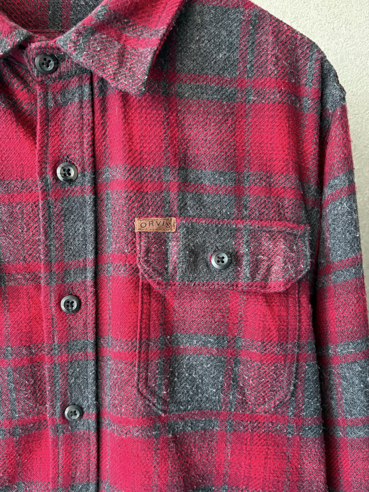 00's ORVIS flannel shirt