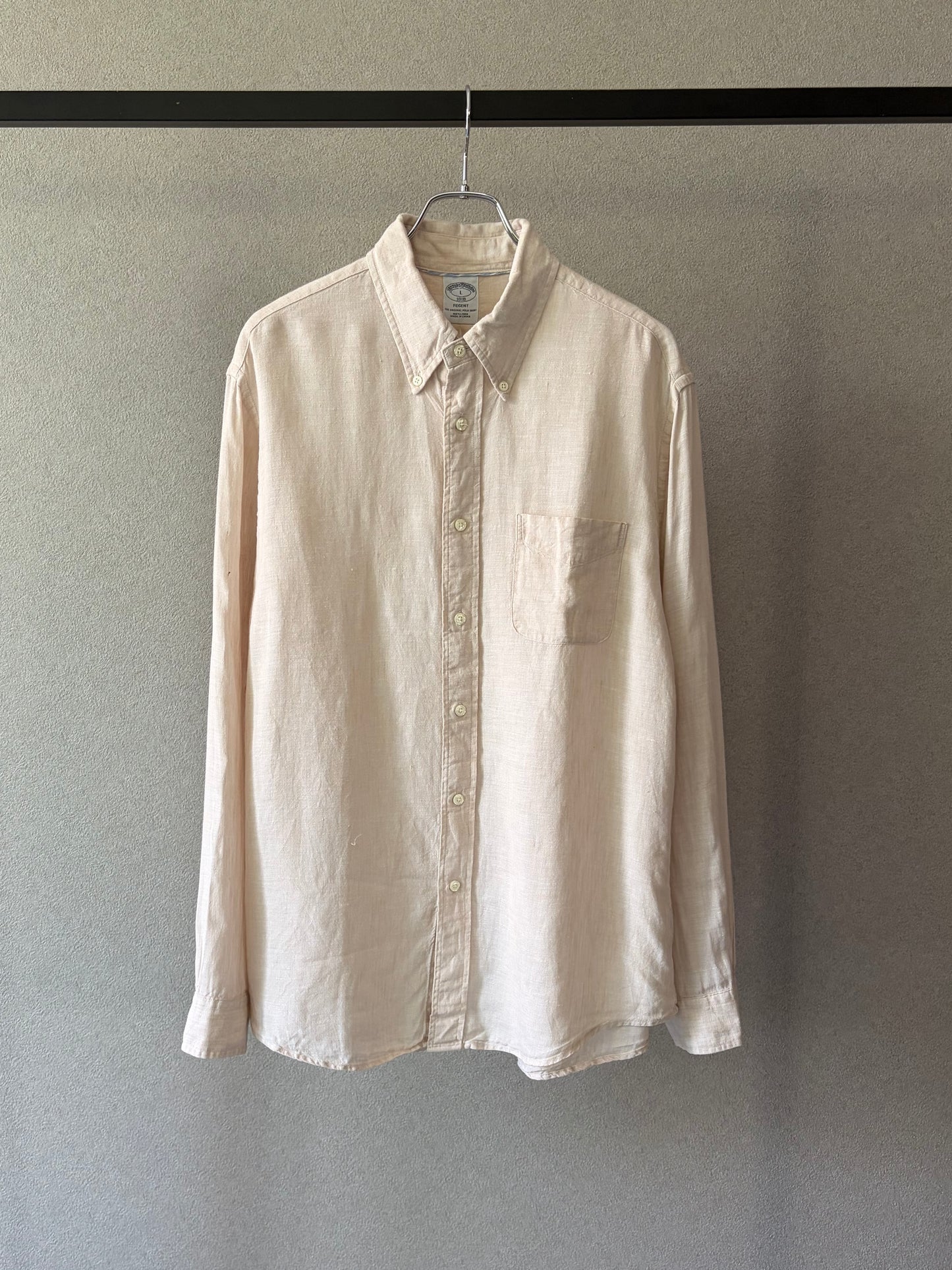 00's Brooks Brothers linen BD shirt