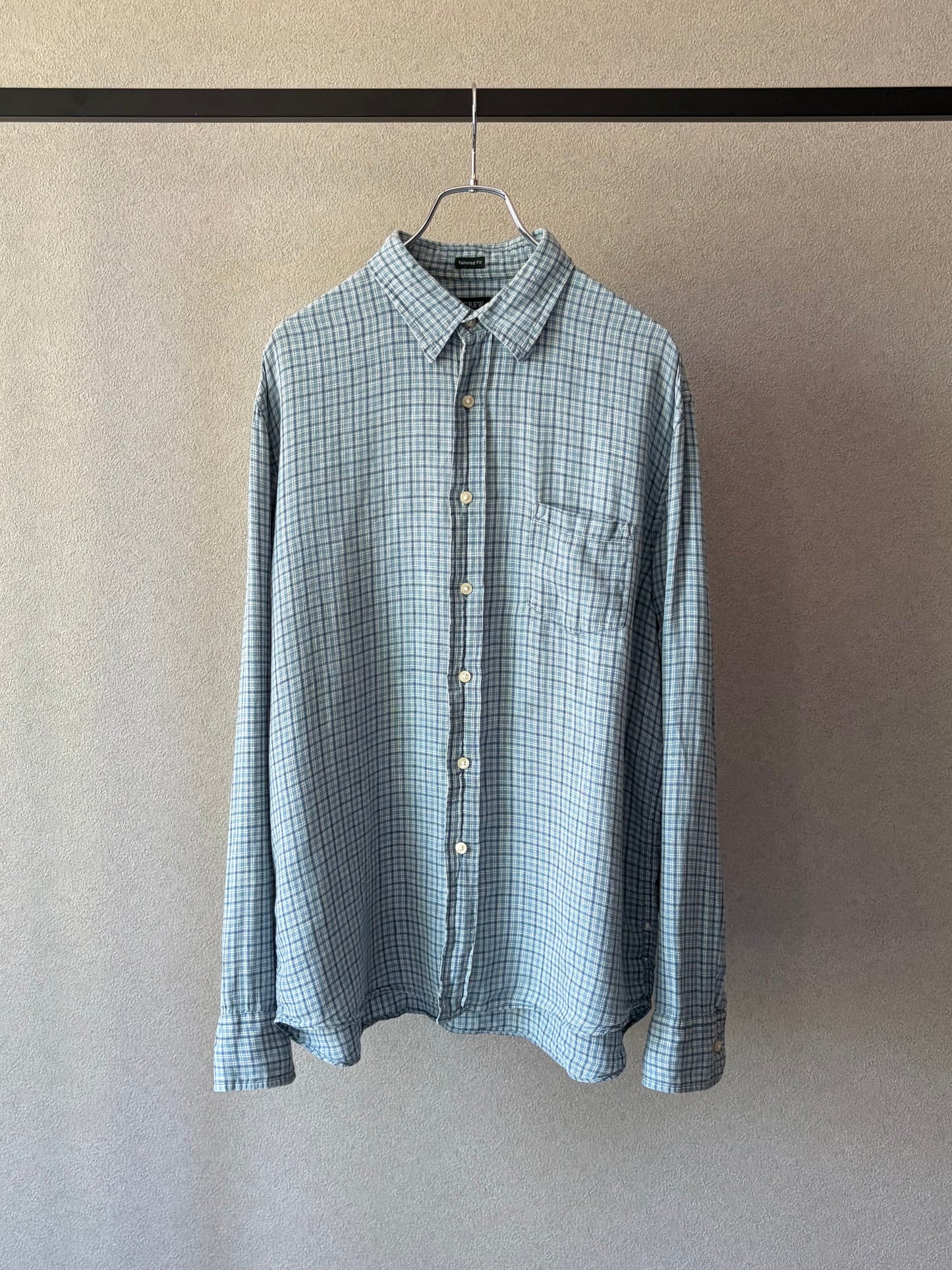 00's J.CREW linen shirt
