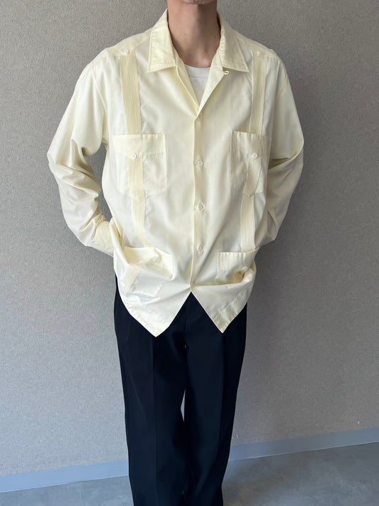 80's GUAN guayabera shirt