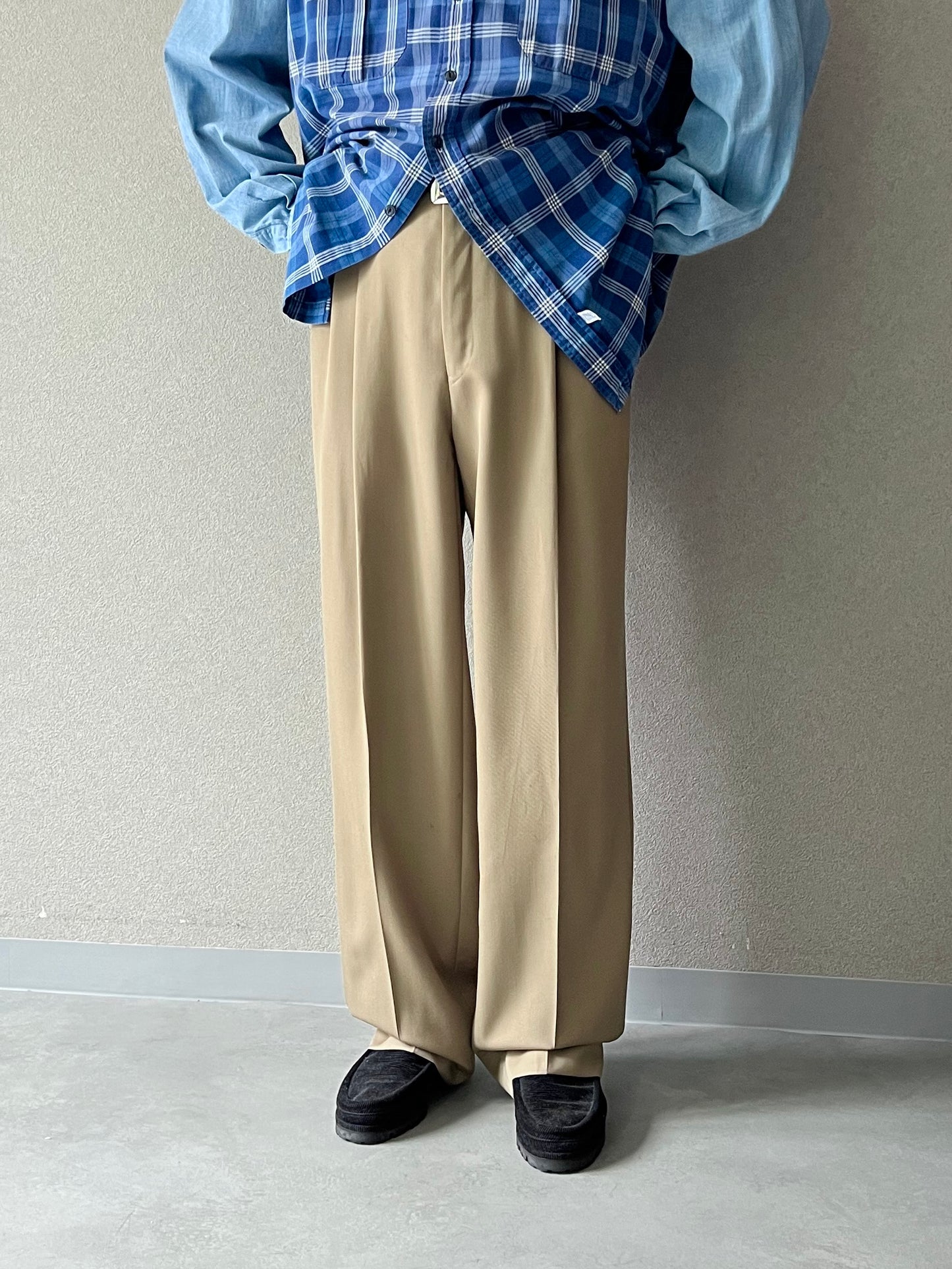 80's GIVENCHY wool slacks "Made in USA"