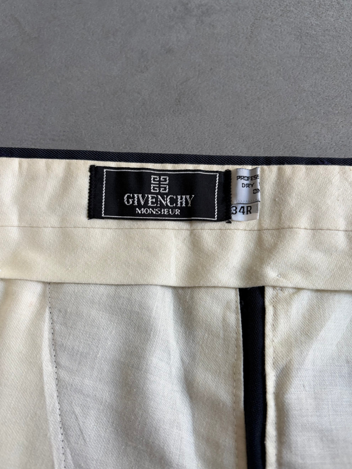 80's GIVENCHY wool slacks