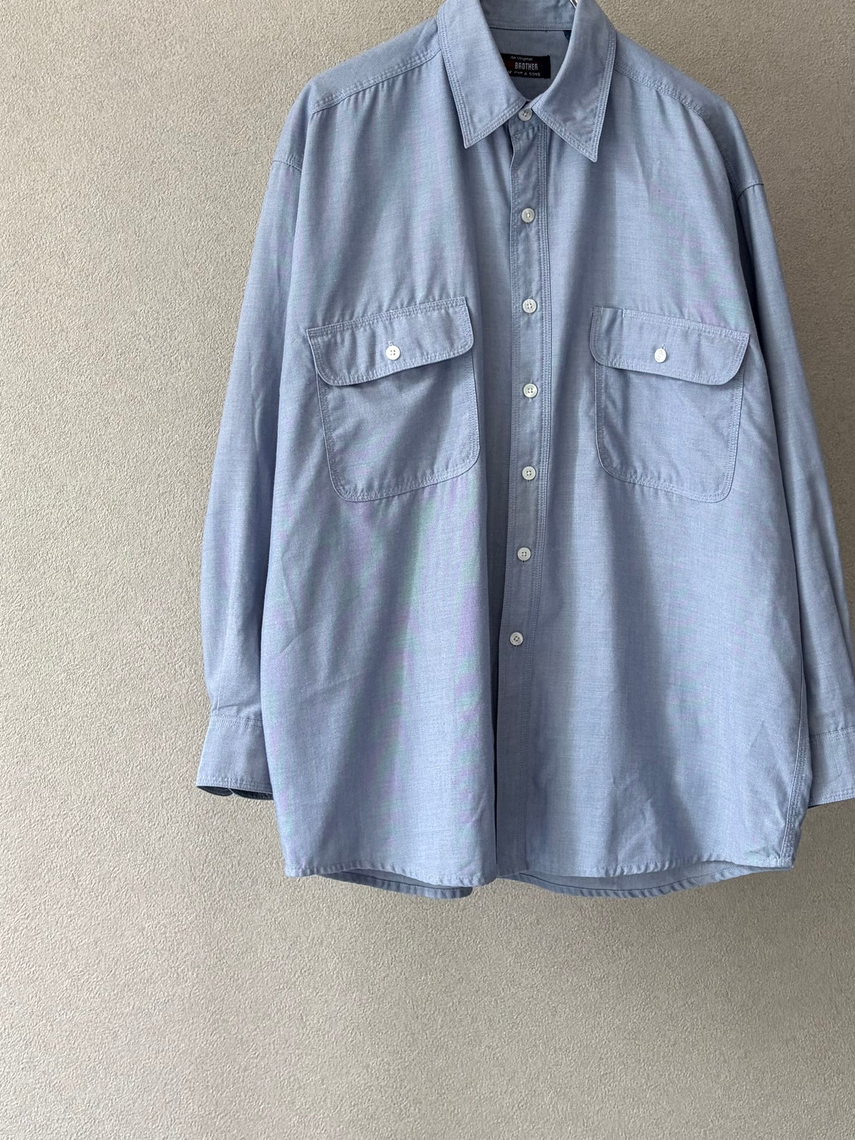 90's FIVE BROTHER chambray shirt