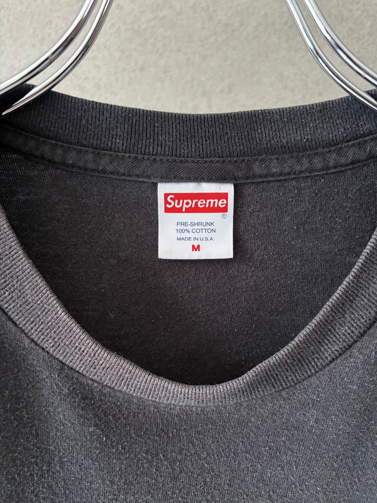 10's Supreme printed t-shirt “Made in USA”