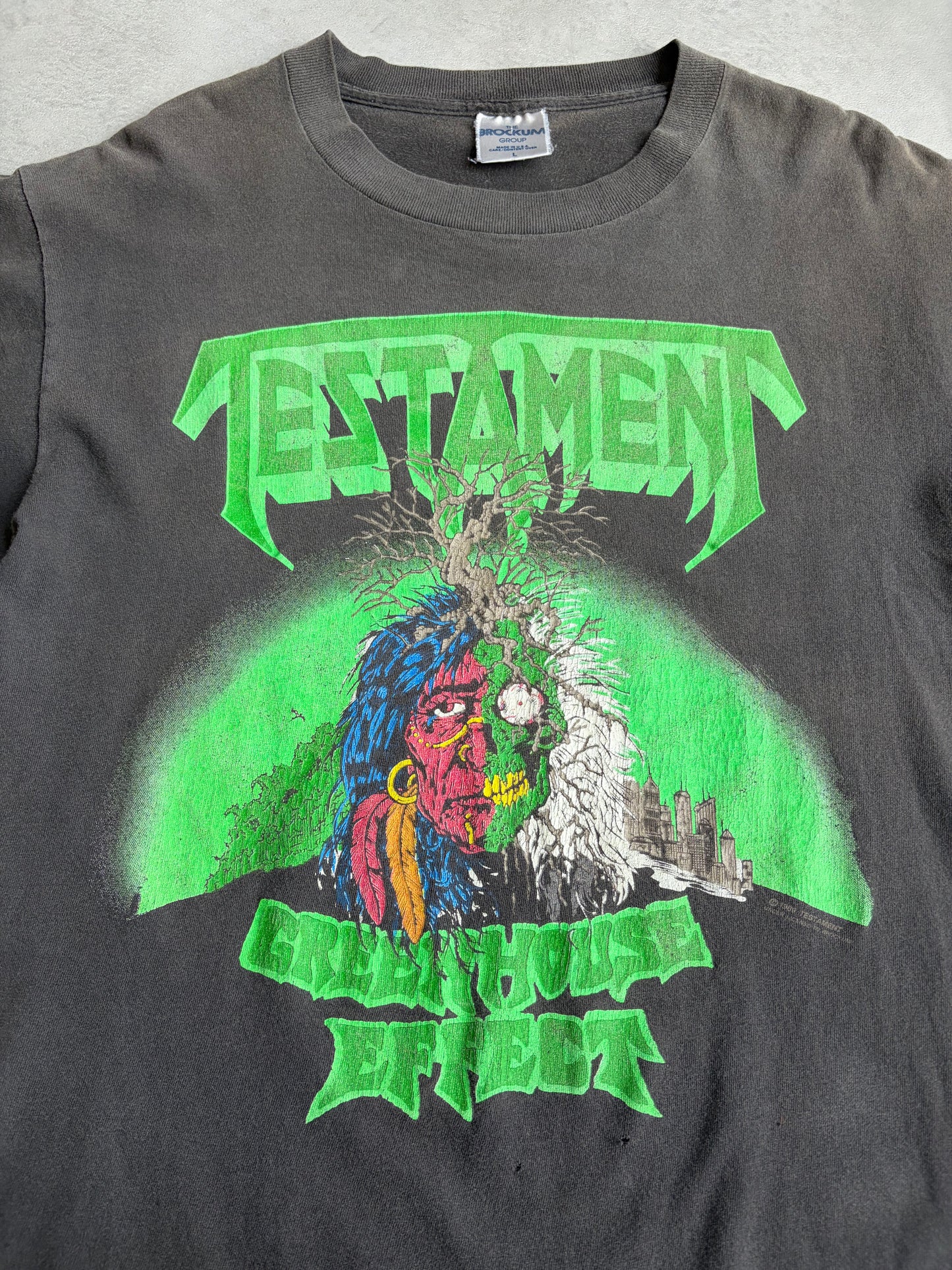 80's TESTAMENT music t-shirt “Made in USA”