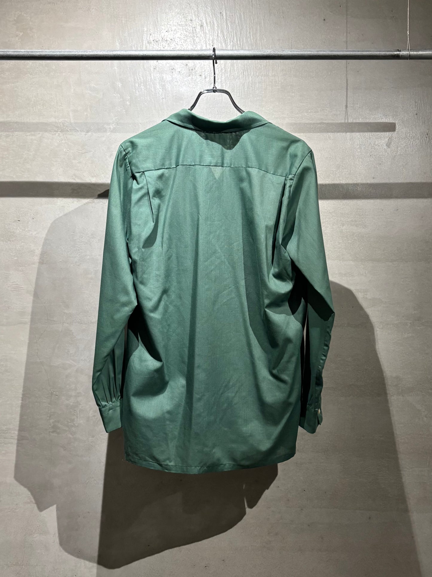 60's Donegal vintage open collar shirt