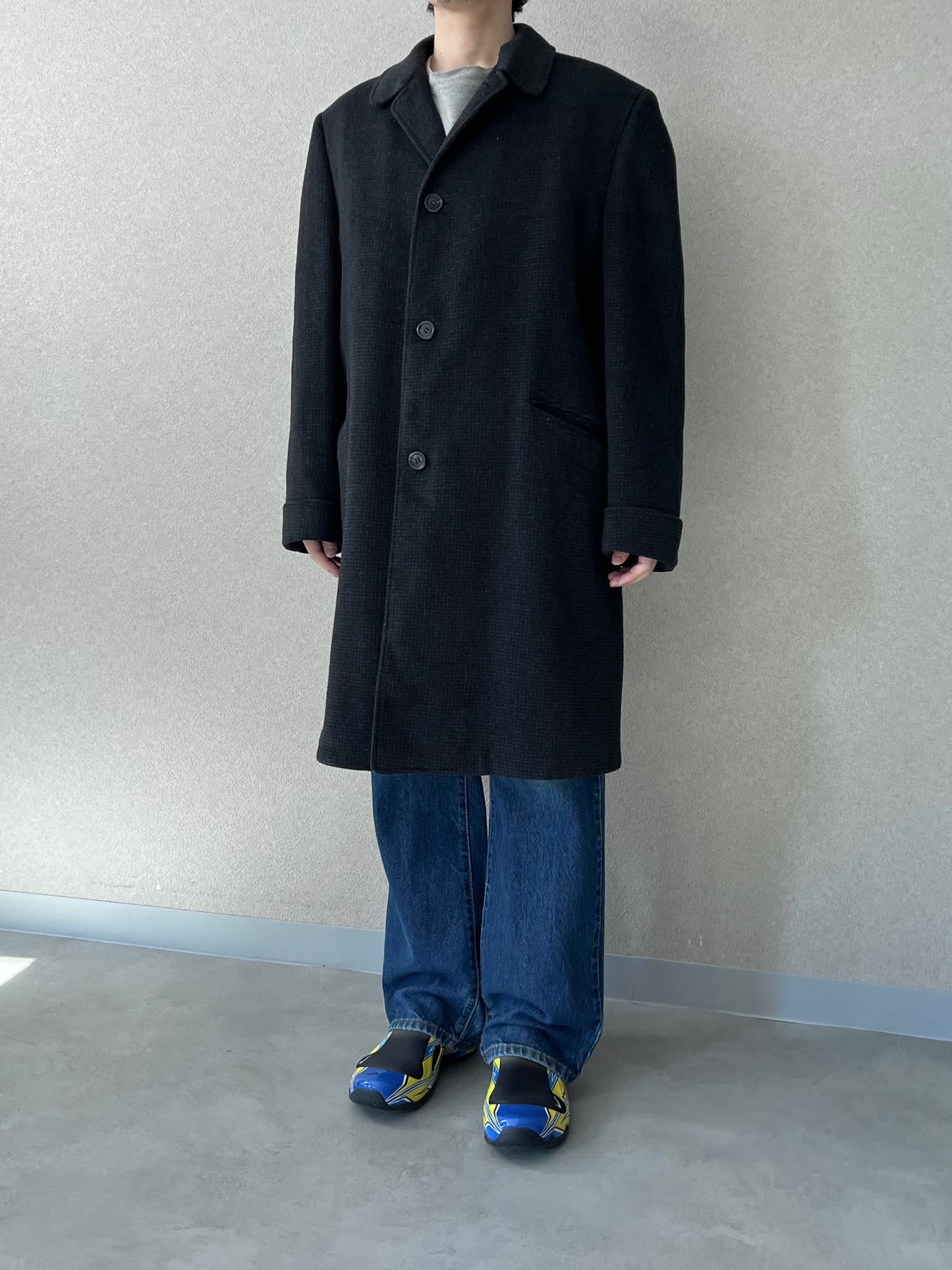 60's Botany 500 wool cheaster coat