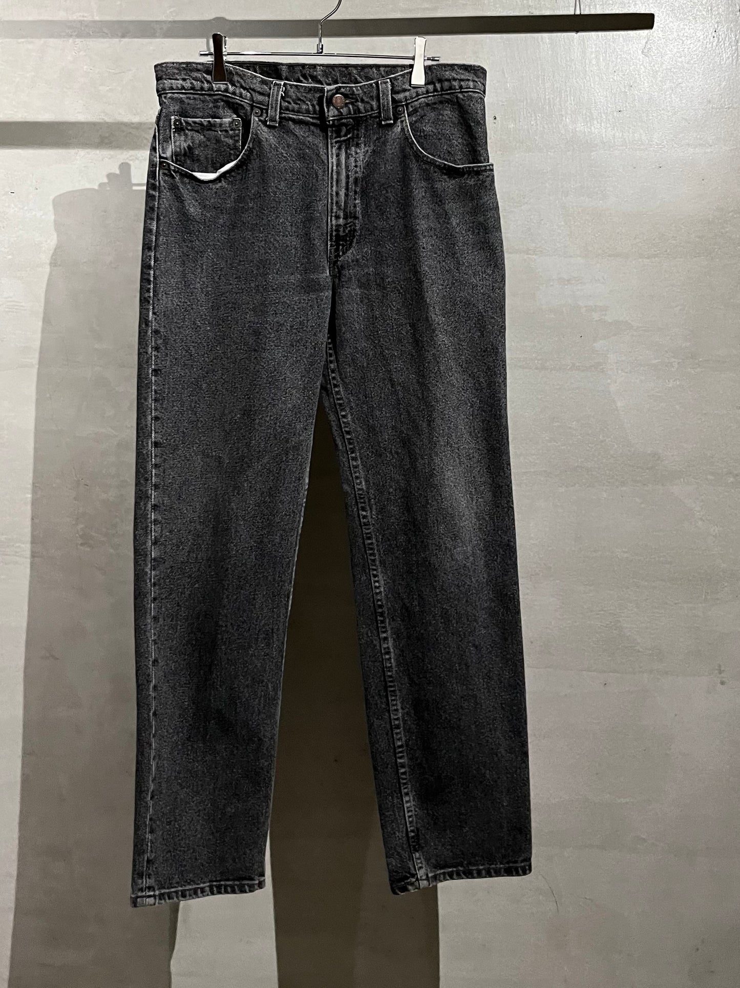 80's Levi's 505 yarn dyed denim pants “Made in USA”