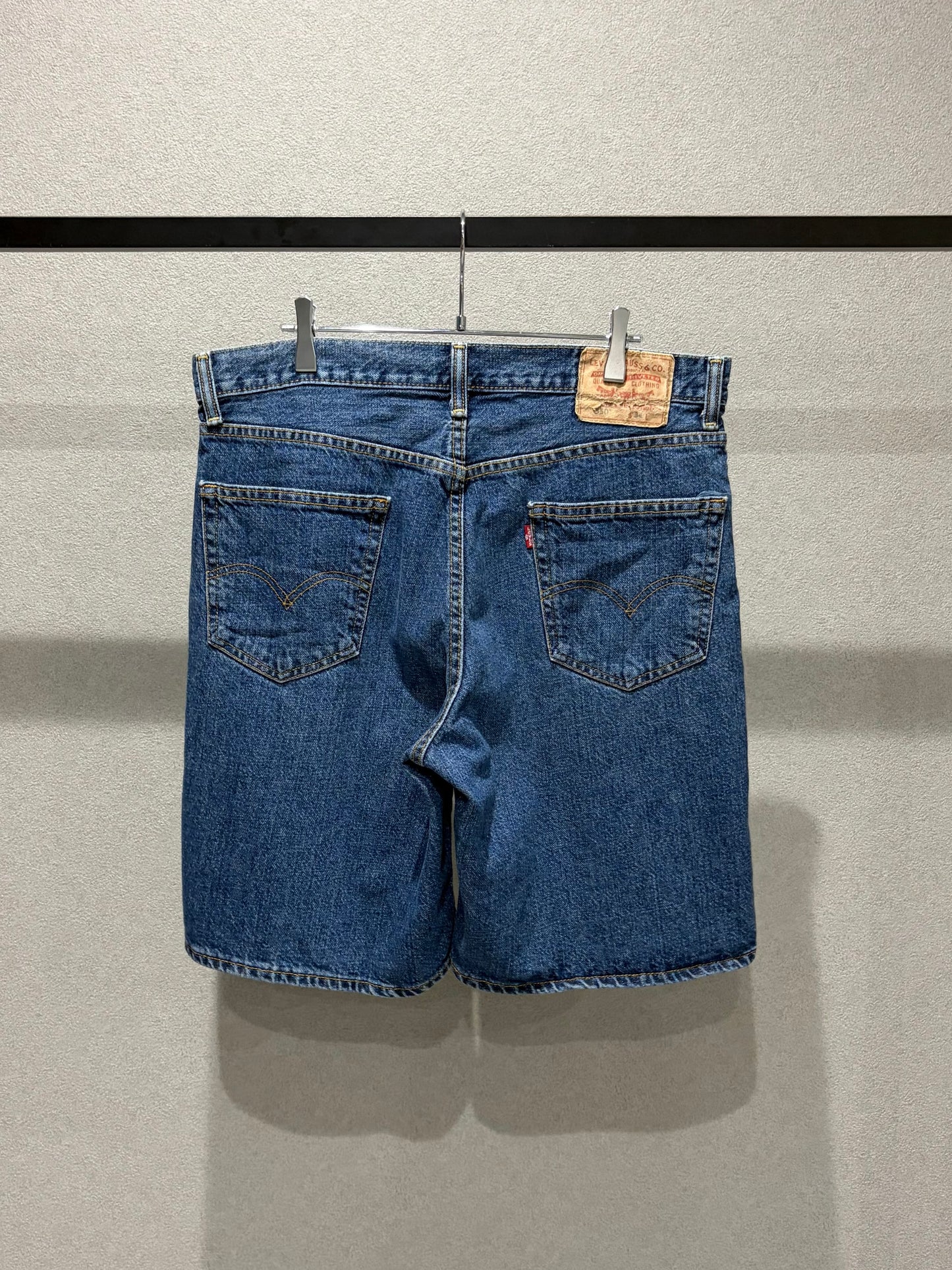 00's Levi' 550 denim shorts