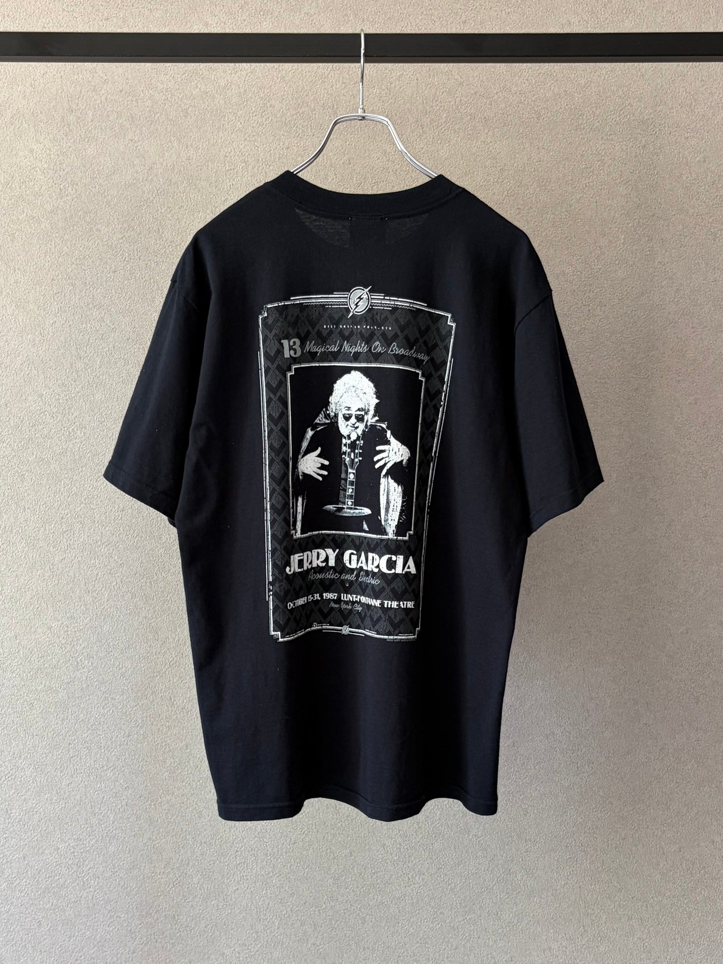 00's JERRY GARCIA LIQUID BLUE t-shirt