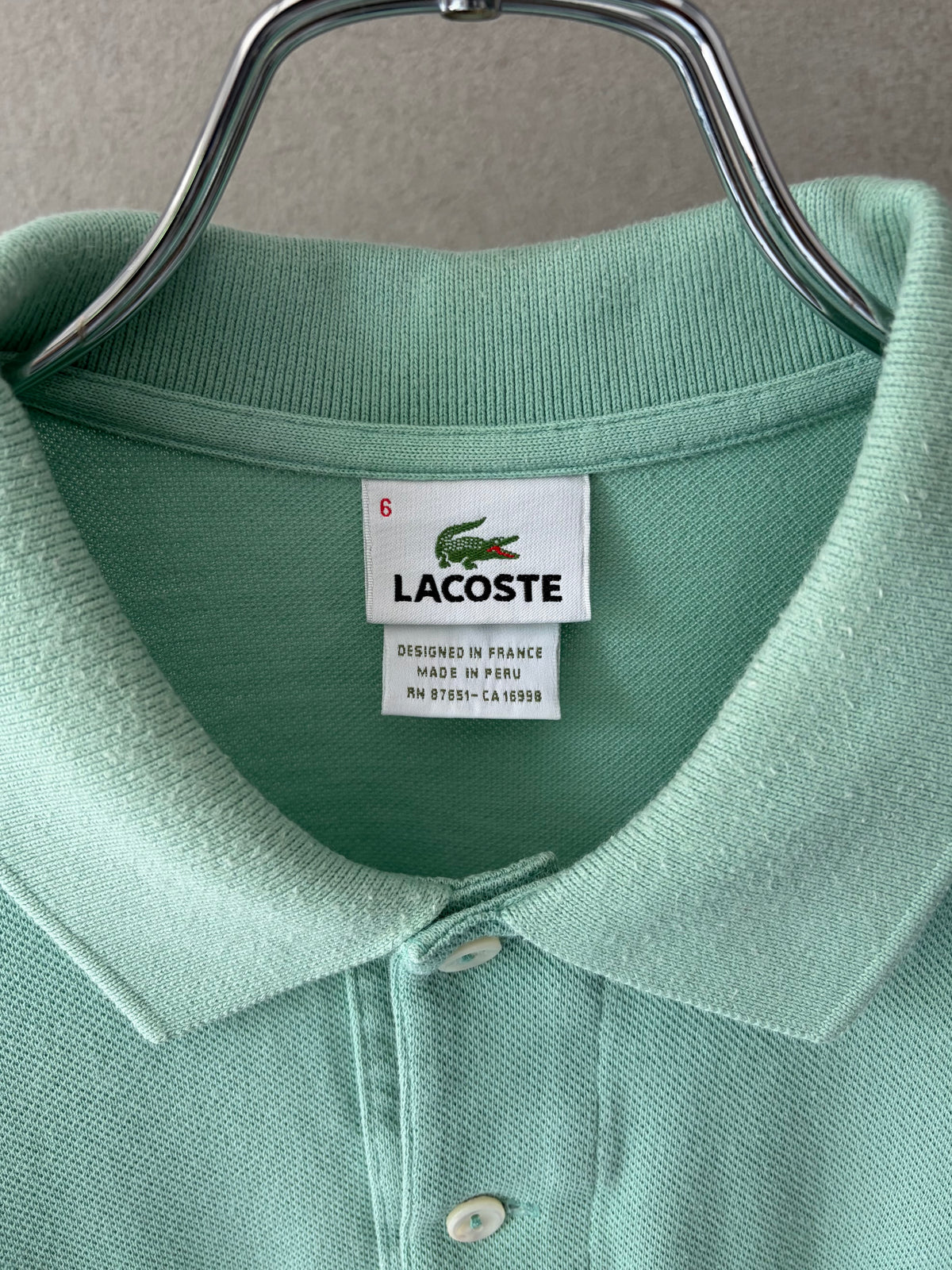 90's LACOSTE polo shirt