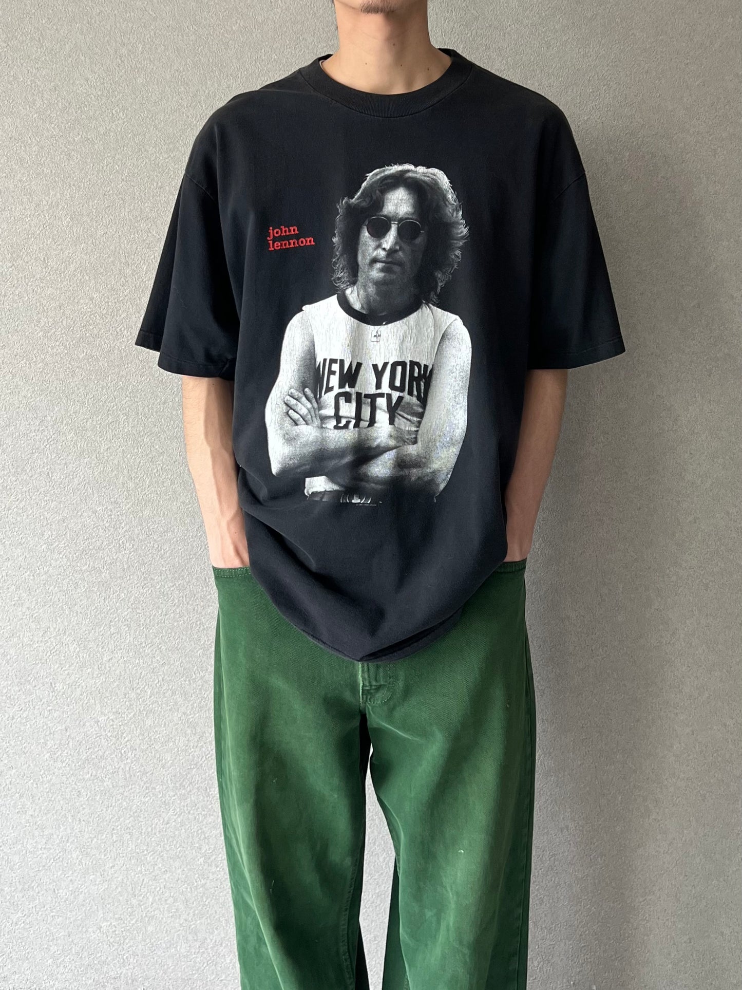 90's John Lennon music t-shirt “Made in USA”