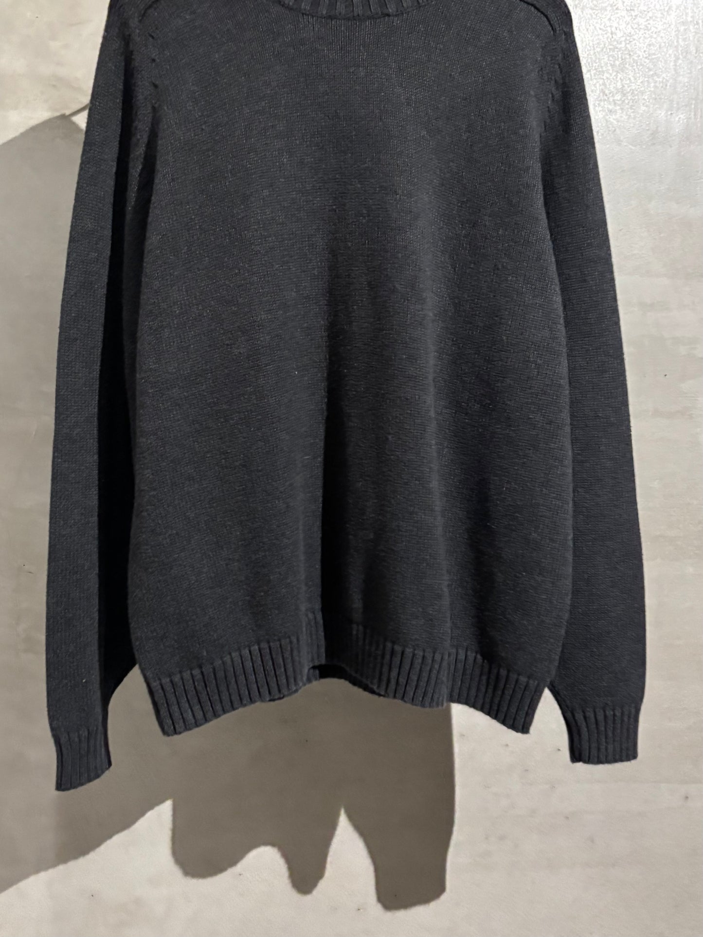 00's LANDS' END cotton knit sweater