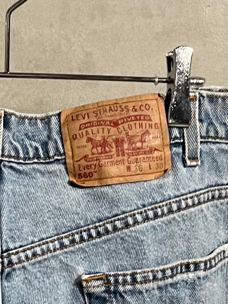 00's Levi's 560 denim pants “Made in MEXICO”