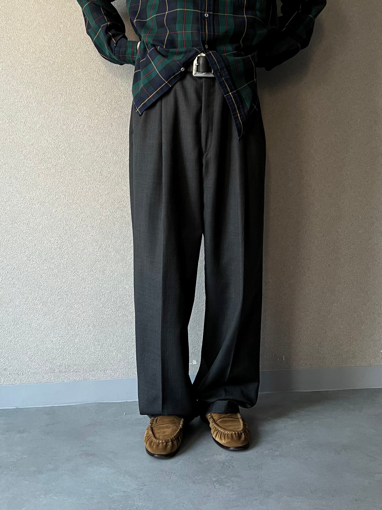 80's〜 Burberrys' wool slacks