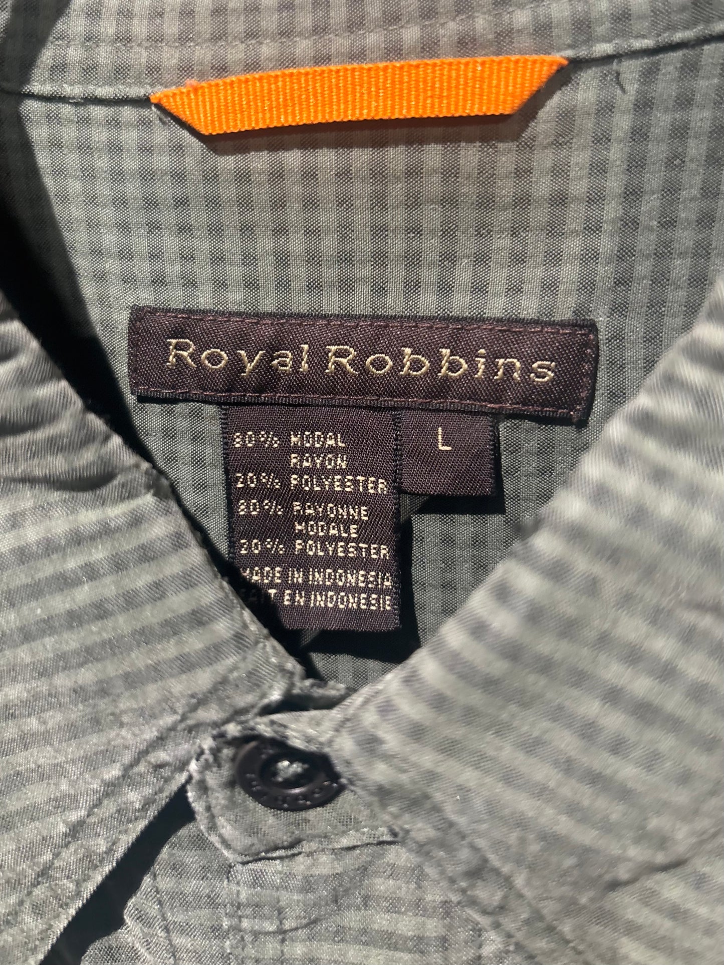 00's ROYAL ROBBINS rayon shirt