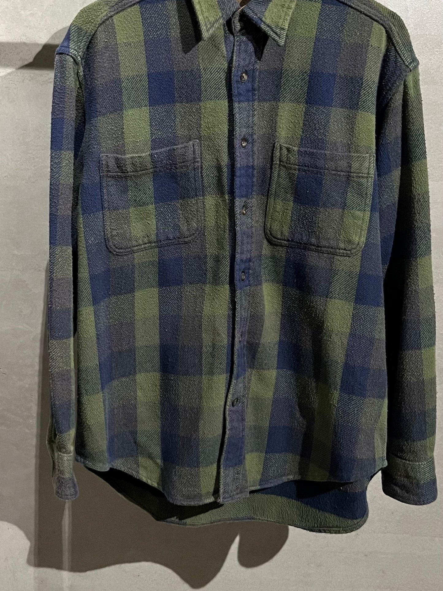 00's ST. JOHN'S BAY flannel shirt