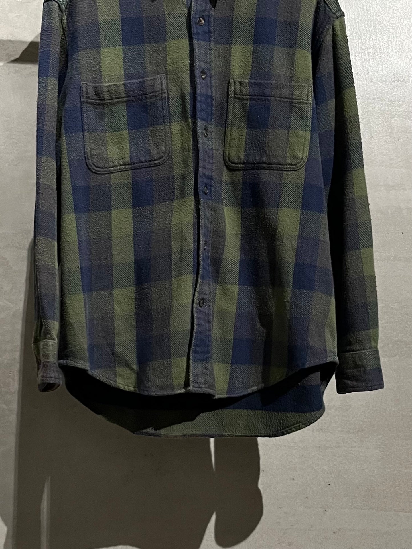 00's ST. JOHN'S BAY flannel shirt