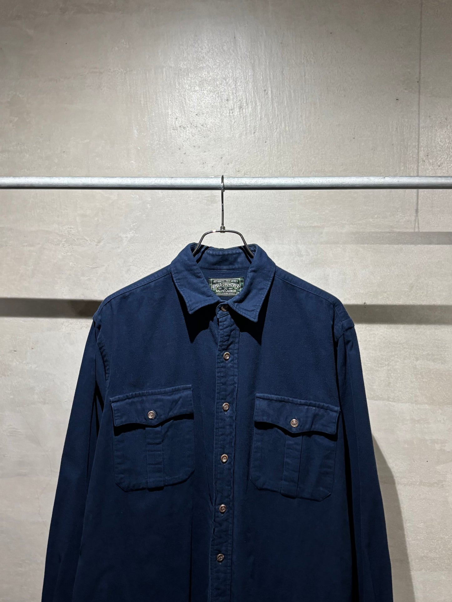 80's〜 POLO COUNTRY chamois cloth shirt
