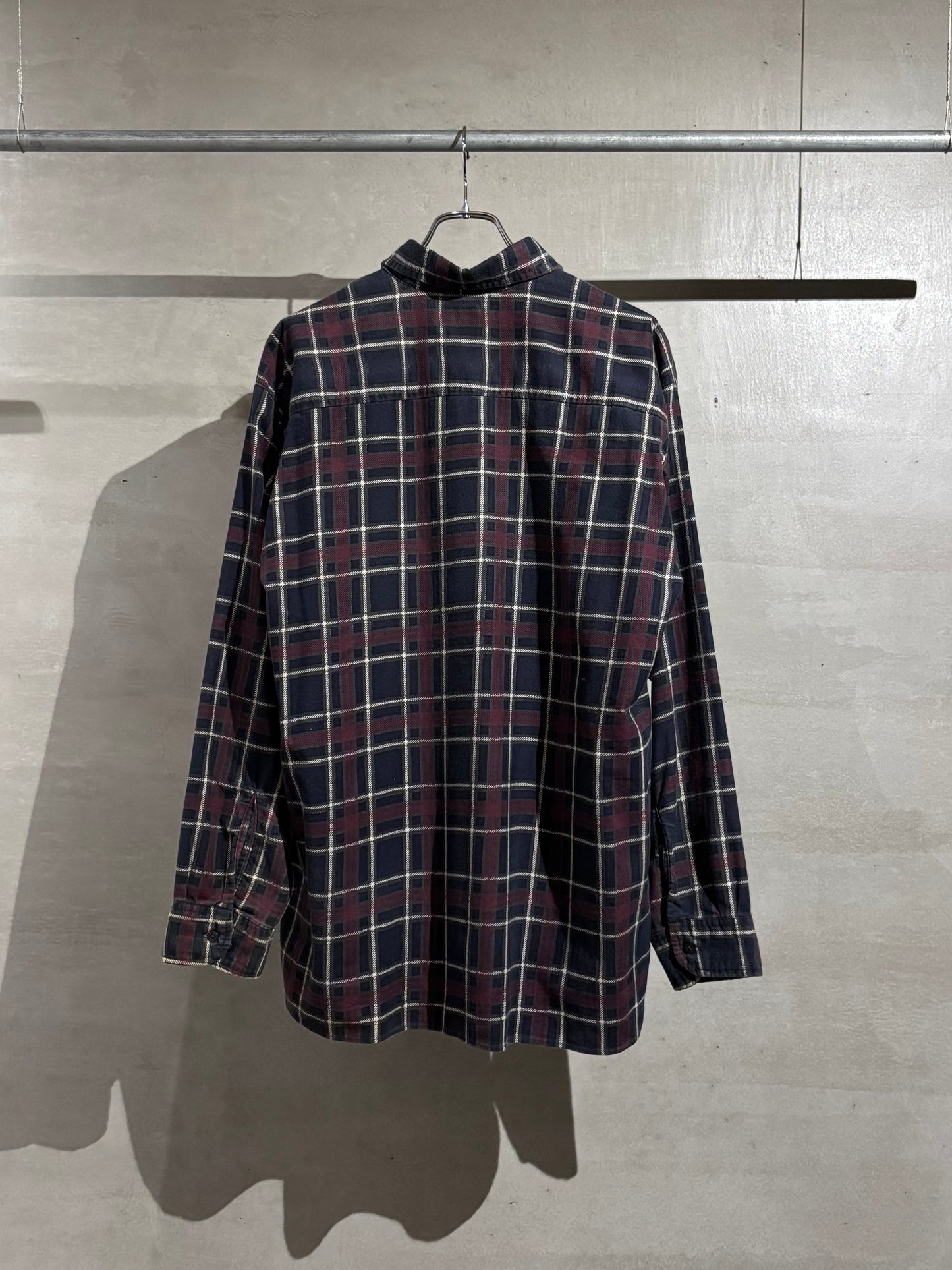 90's SAUGATUCK printed flannel shirt