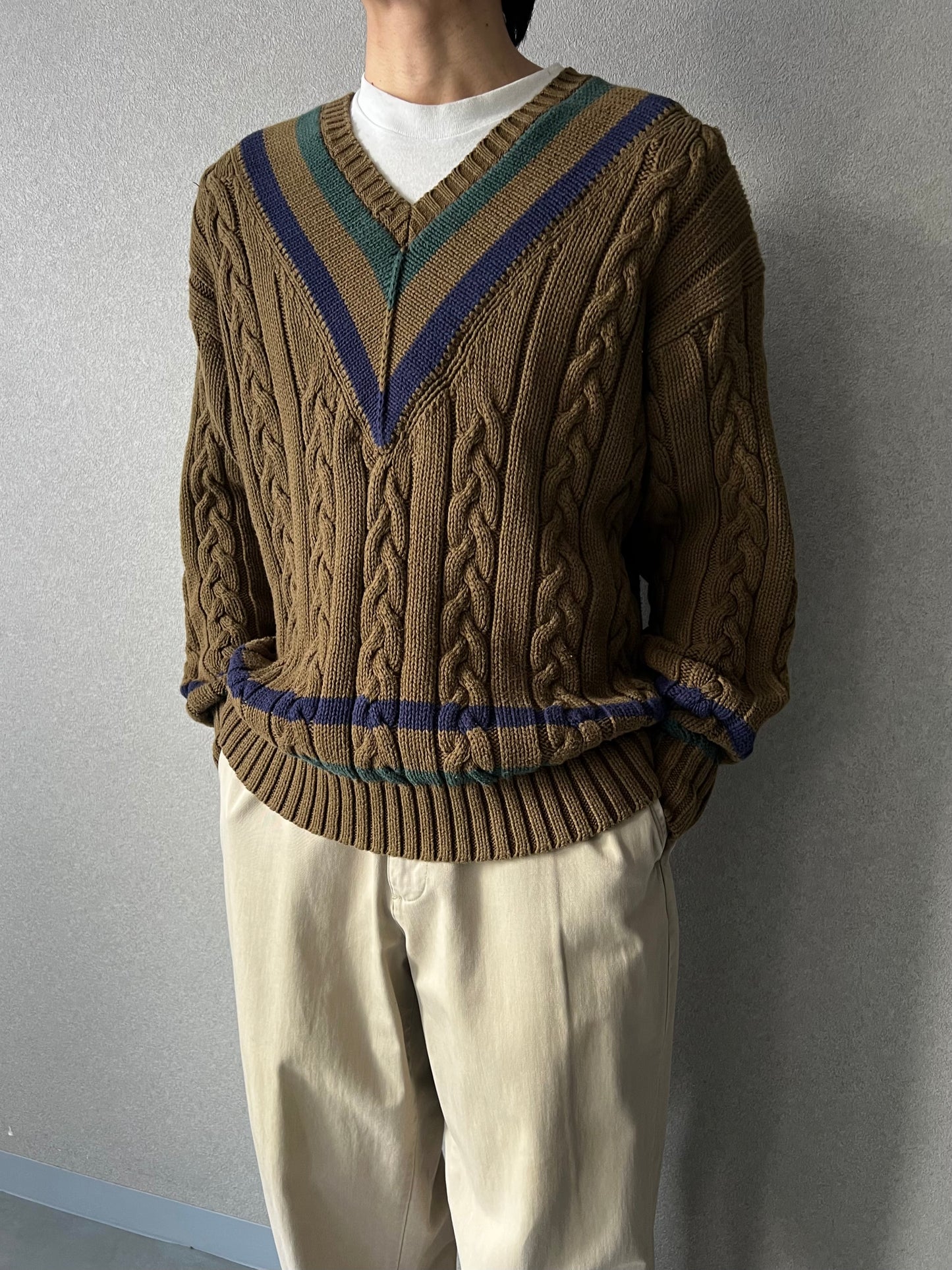 90's GAP cotton knit sweater