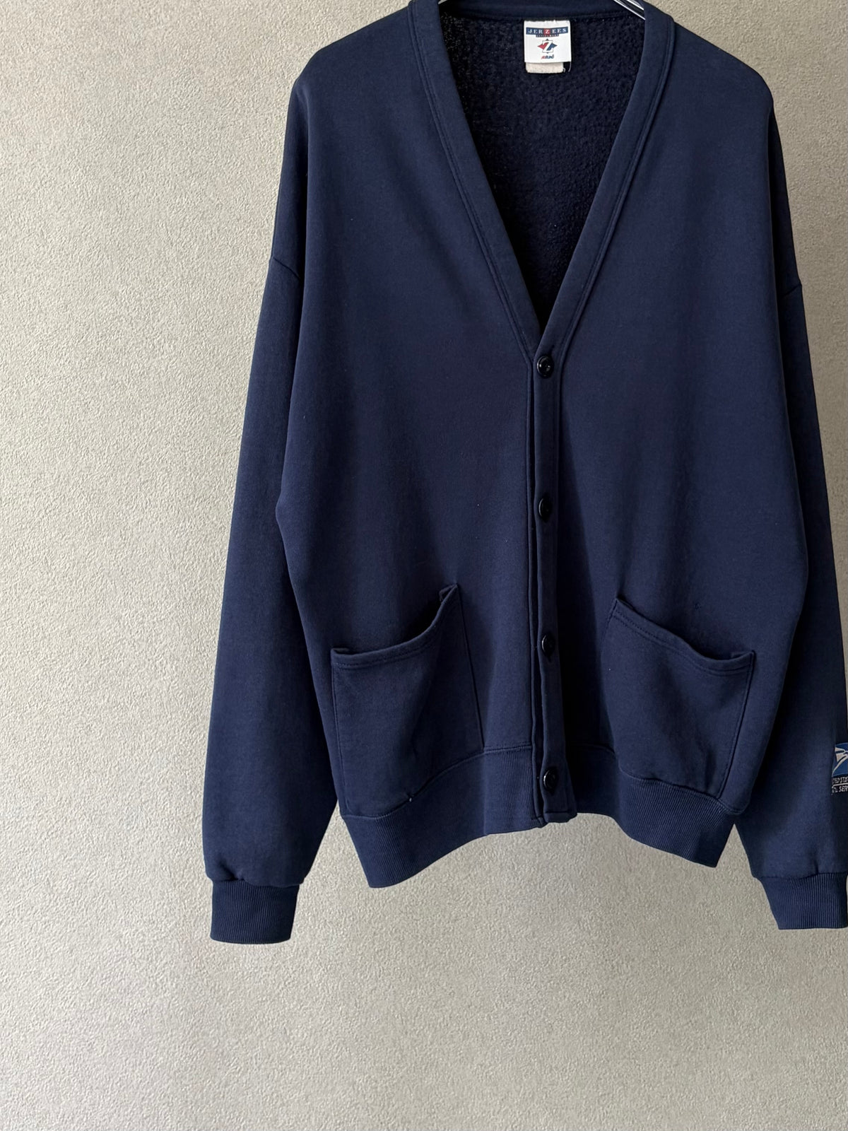90's JERZEES sweat cardigan