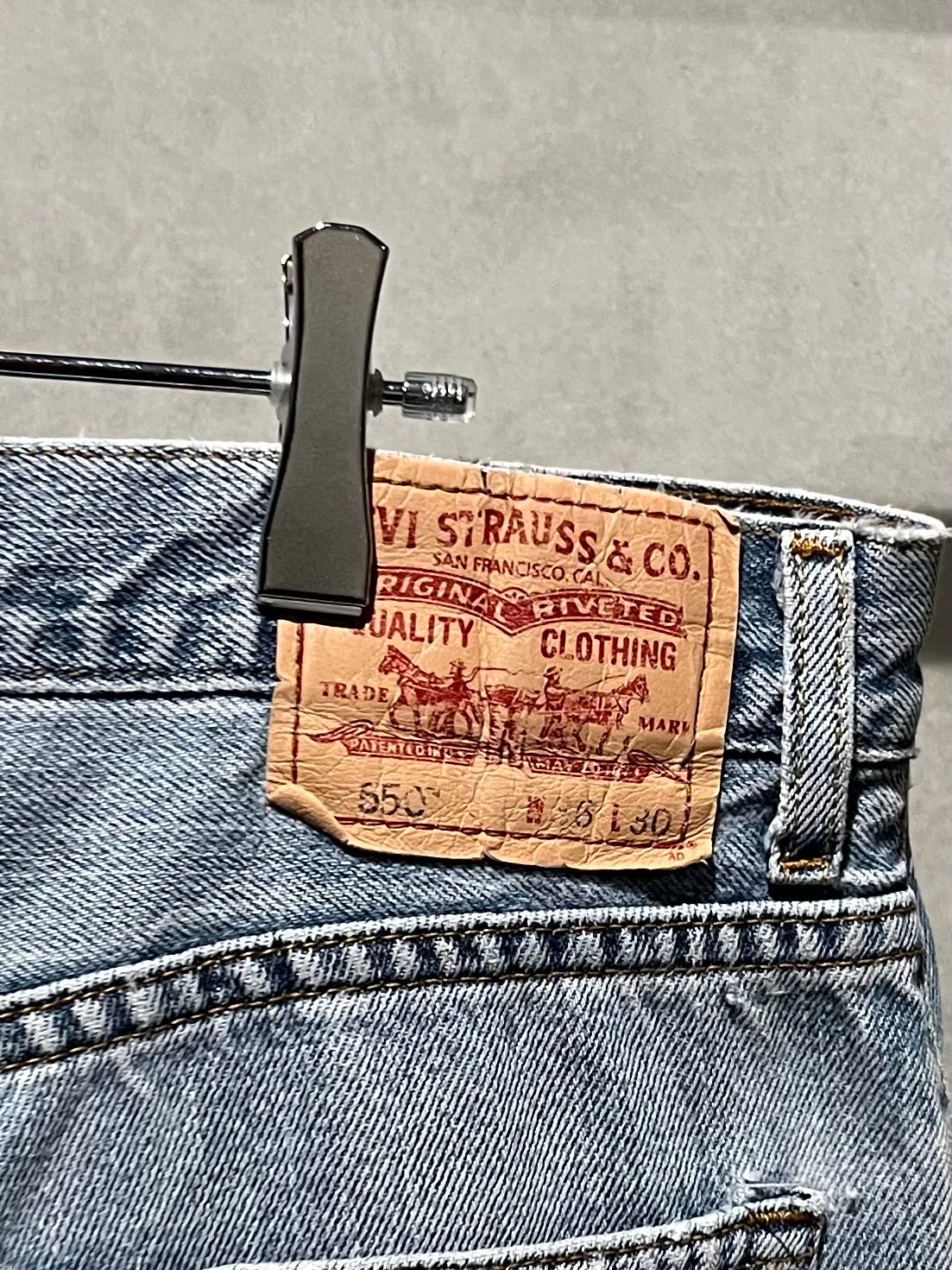 00's Levi's 550 denim pants